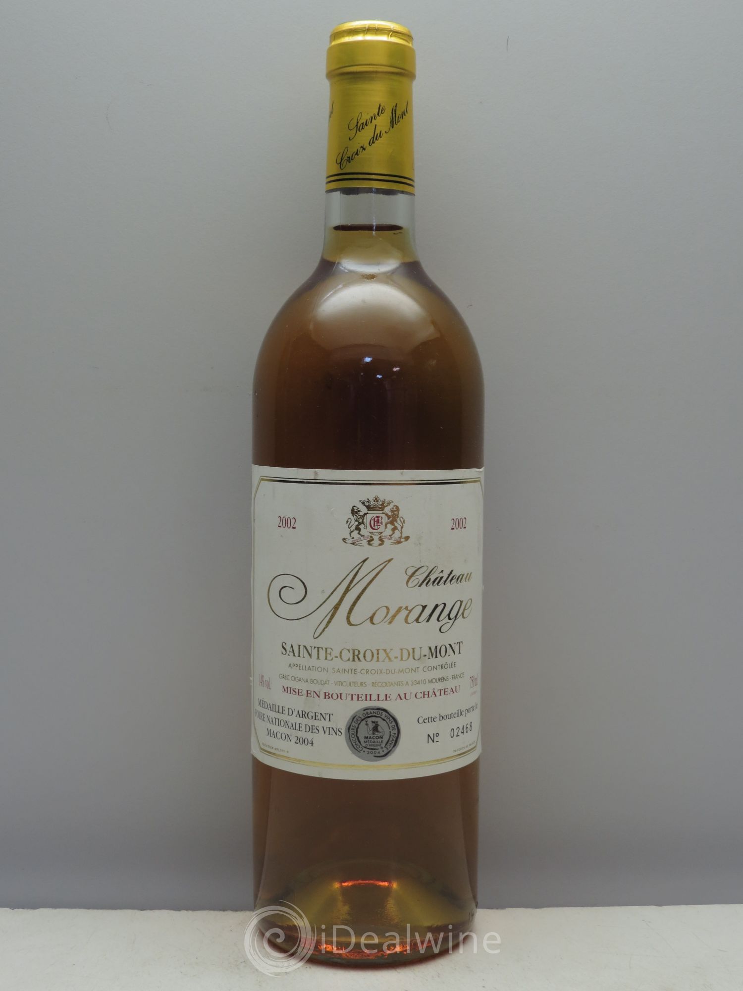 Sainte-Croix-du-Mont Château Morange 2002 - Lotto di 1 bottiglia - 0