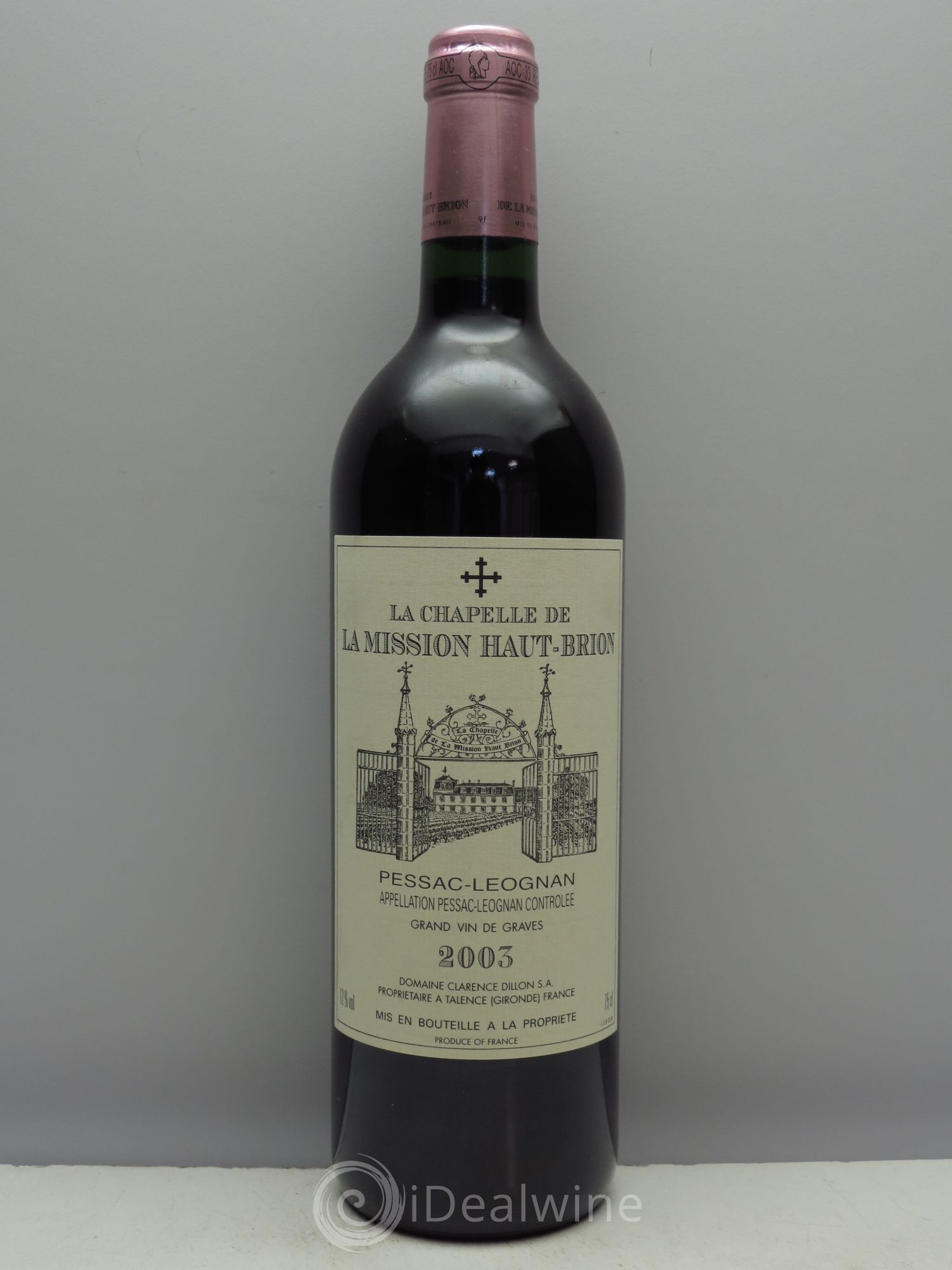 La Chapelle de La Mission Haut-Brion Second Vin 2003 - Lot de 1 bouteille - 0