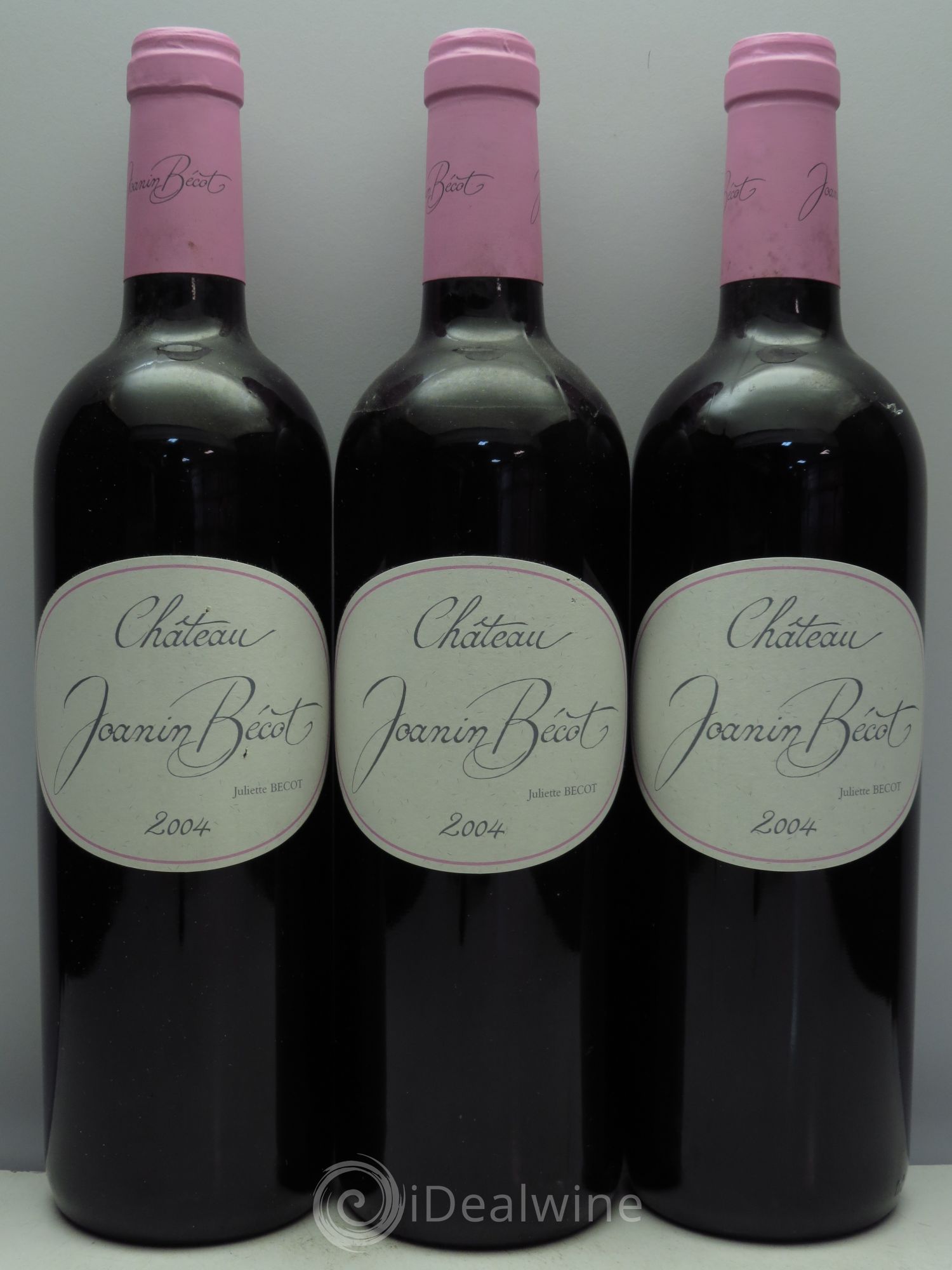 Château Joanin Bécot 2004 - Lot de 3 bouteilles - 0