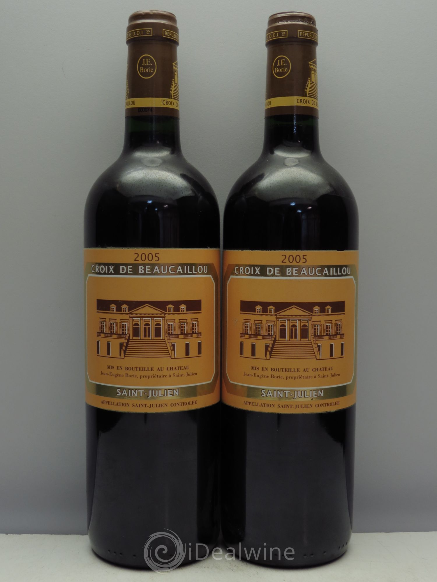 La Croix de Beaucaillou Second Vin 2005 - Lot de 2 bouteilles - 0