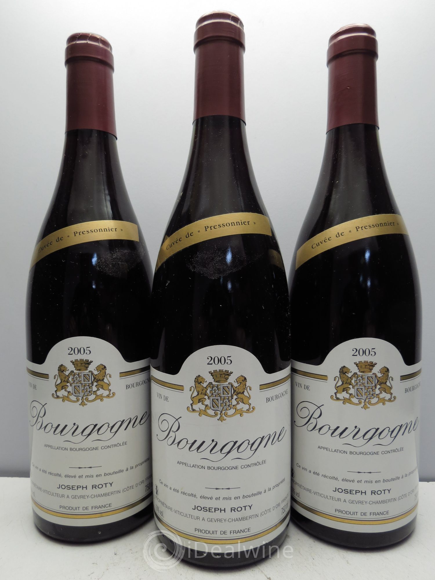 Bourgogne Roty J Cuvée De Pressonnier 2005 - Posten von 3 Flaschen - 0