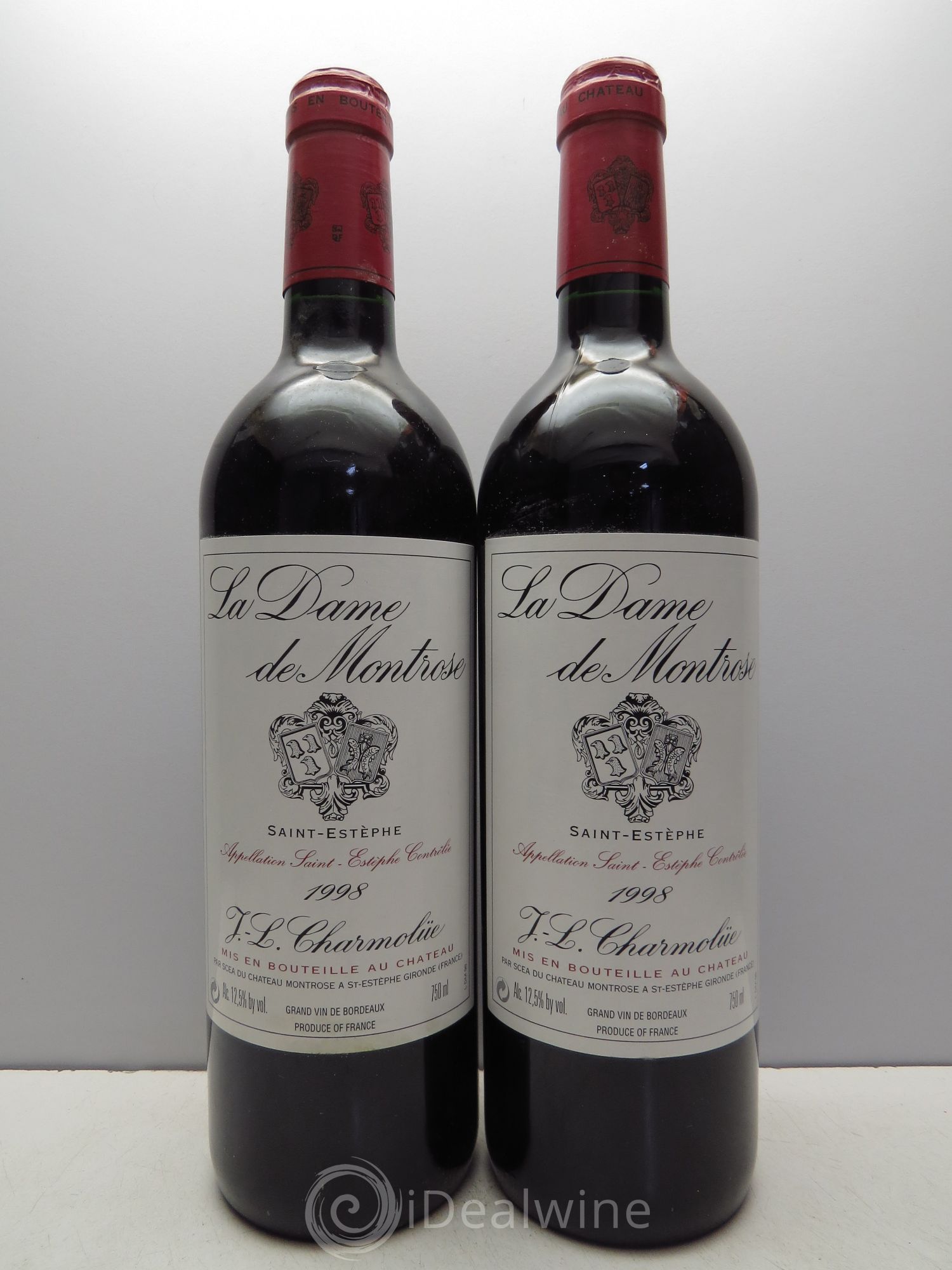 La Dame de Montrose Second Vin 1998 - Lot de 2 bouteilles - 0