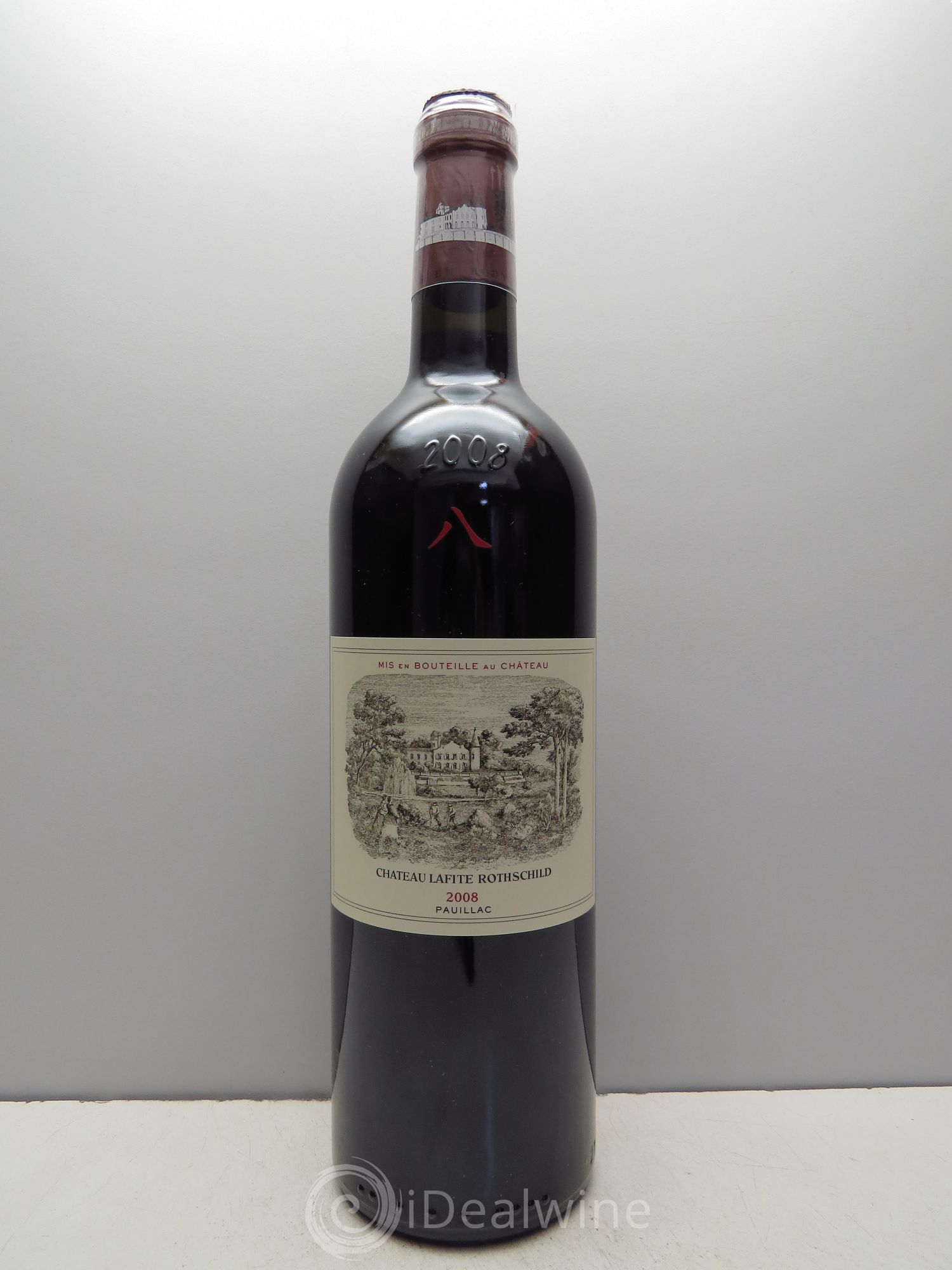 Château Lafite Rothschild 1er Grand Cru Classé 2008 - Lot de 1 bouteille - 0