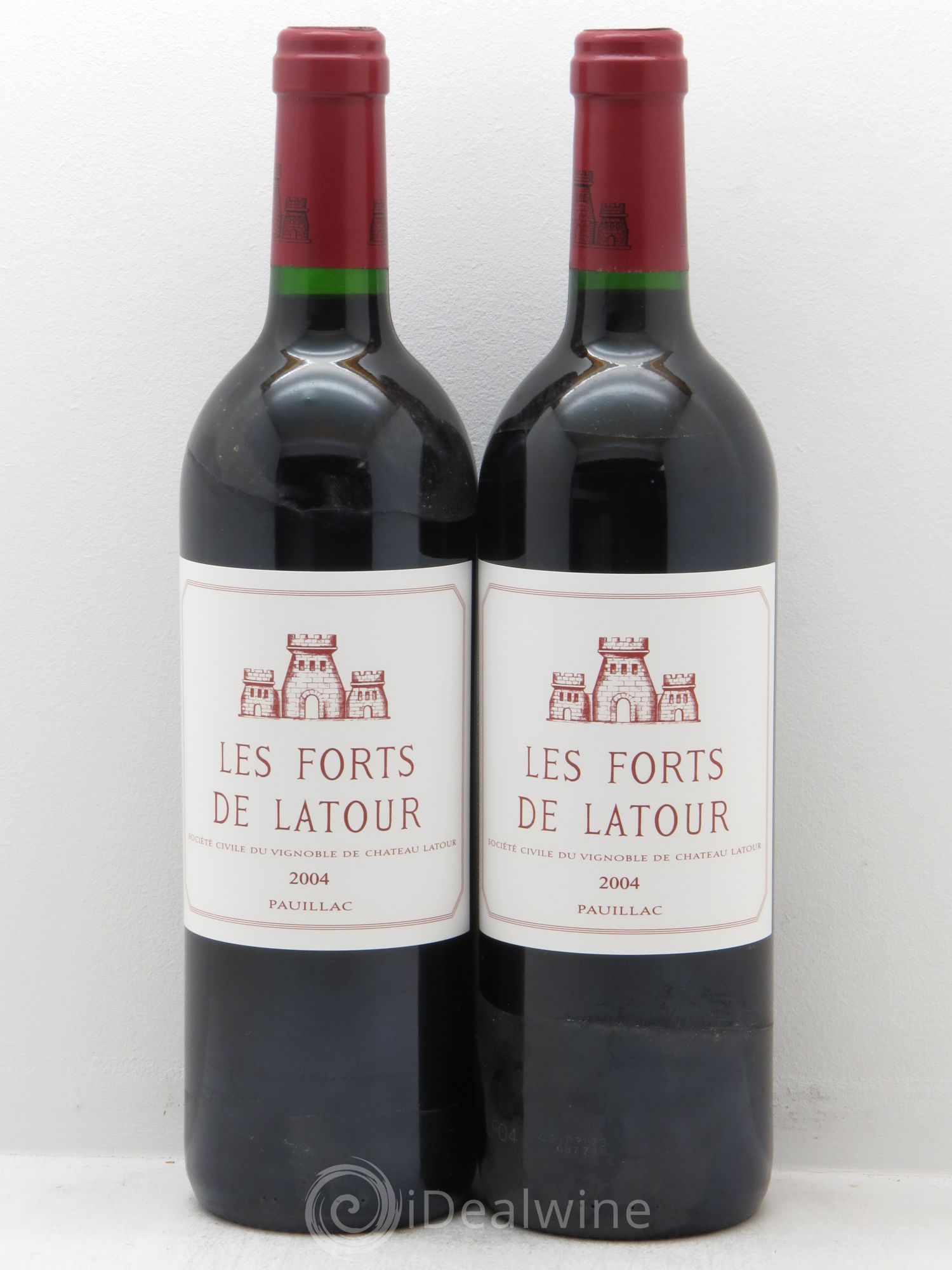 Les Forts de Latour Second Vin 2004 - Lot de 2 bouteilles - 0