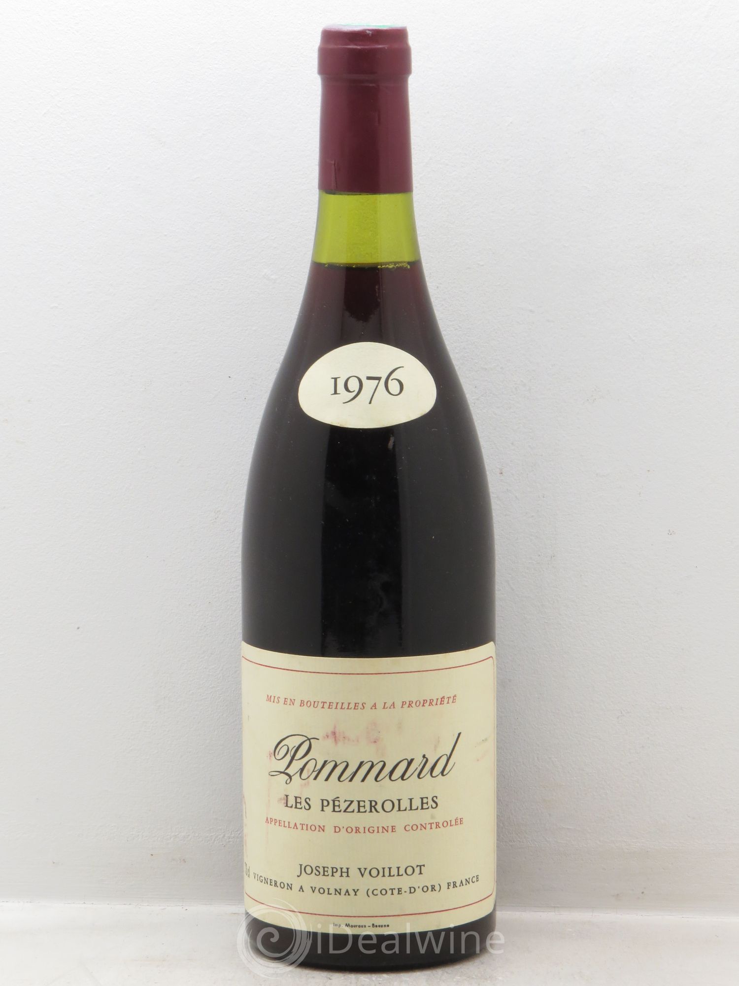 Pommard 1er Cru Joseph Voillot 1976 - Lot de 1 bouteille - 0