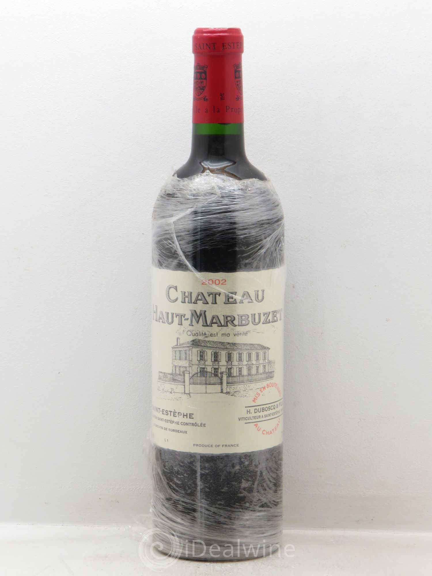 Château Haut Marbuzet 2002 - Lot de 1 bouteille - 0