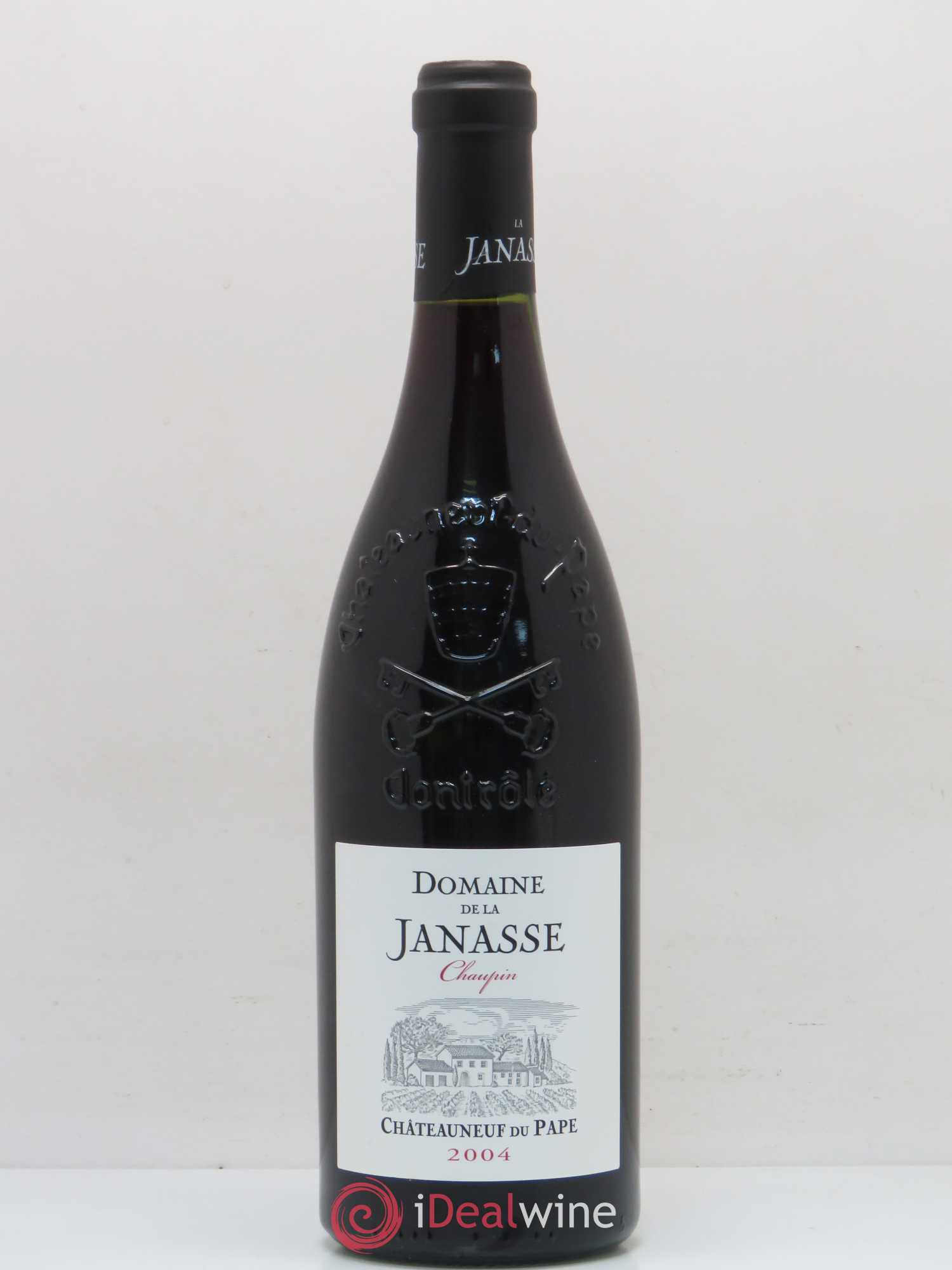 Châteauneuf-du-Pape Cuvée Chaupin La Janasse (Domaine de) 2004 - Lot de 1 bouteille - 0