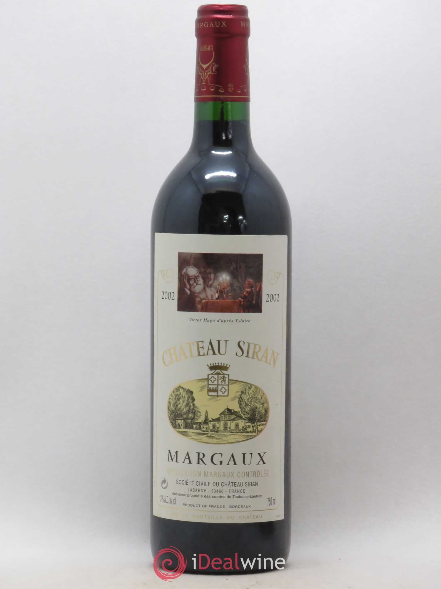 Château Siran 2002 - Lot de 1 bouteille - 0