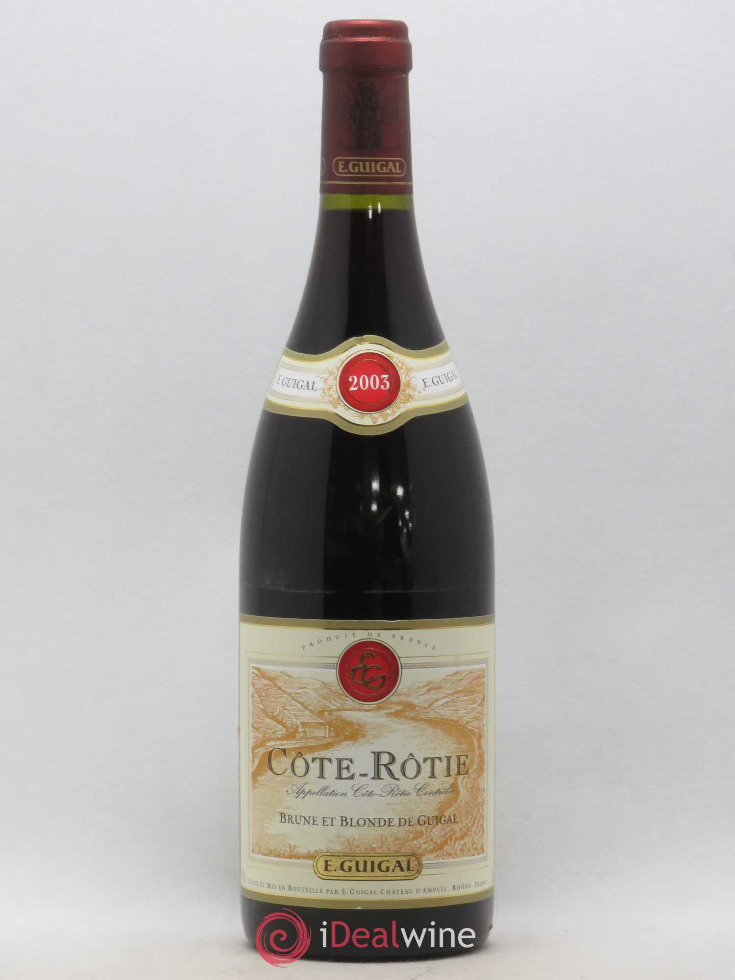 Côte-Rôtie Côtes Brune et Blonde Guigal 2003 - Lot de 1 bouteille - 0