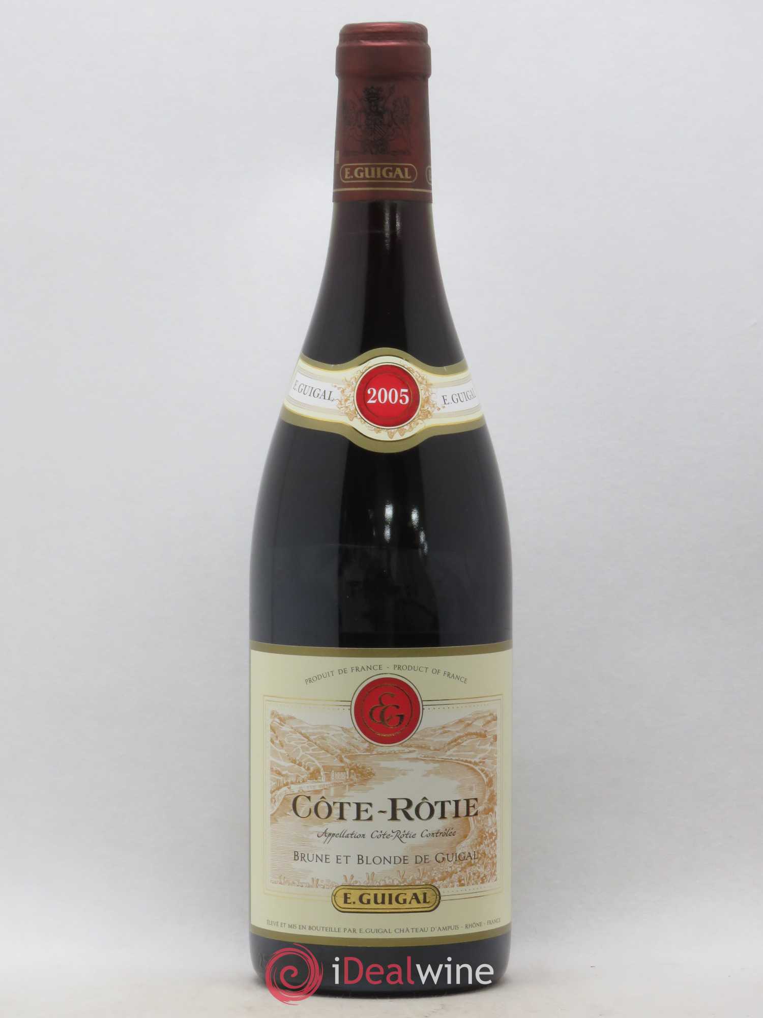 Côte-Rôtie Côtes Brune et Blonde Guigal 2005 - Lot de 1 bouteille - 0