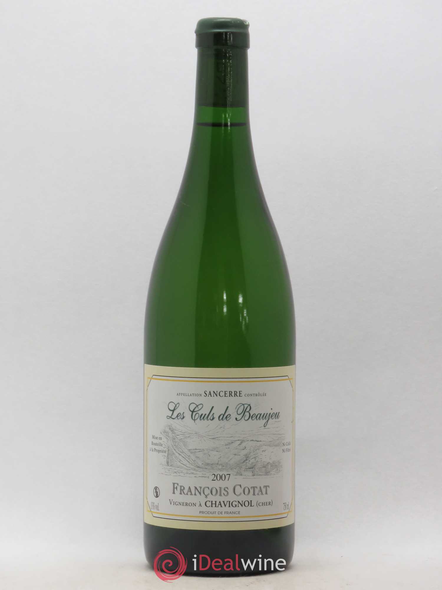 Sancerre Les Culs de Beaujeu François Cotat 2007 - Lot de 1 bouteille - 0