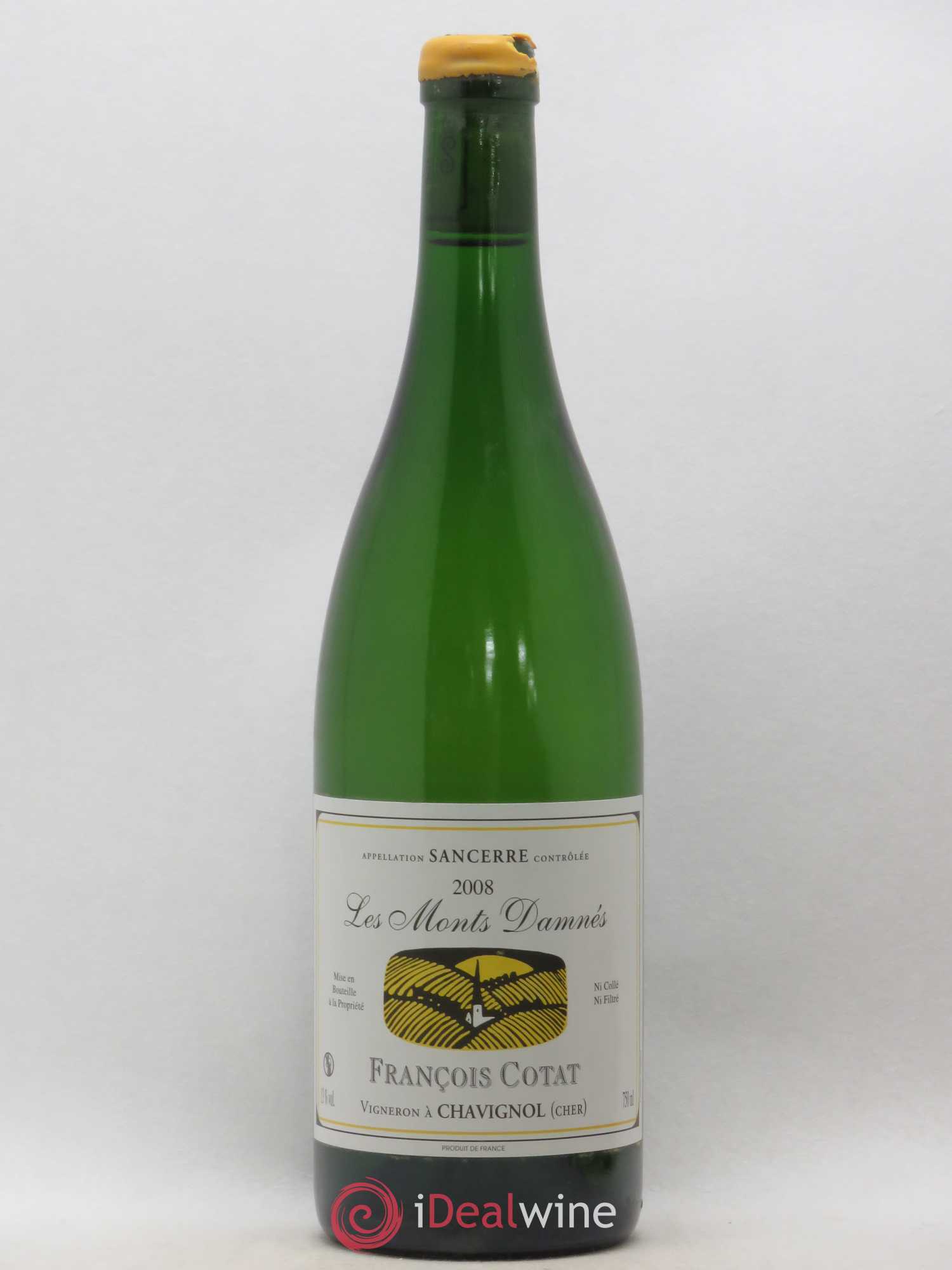 Sancerre Les Monts Damnés François Cotat 2008 - Lot de 1 bouteille - 0