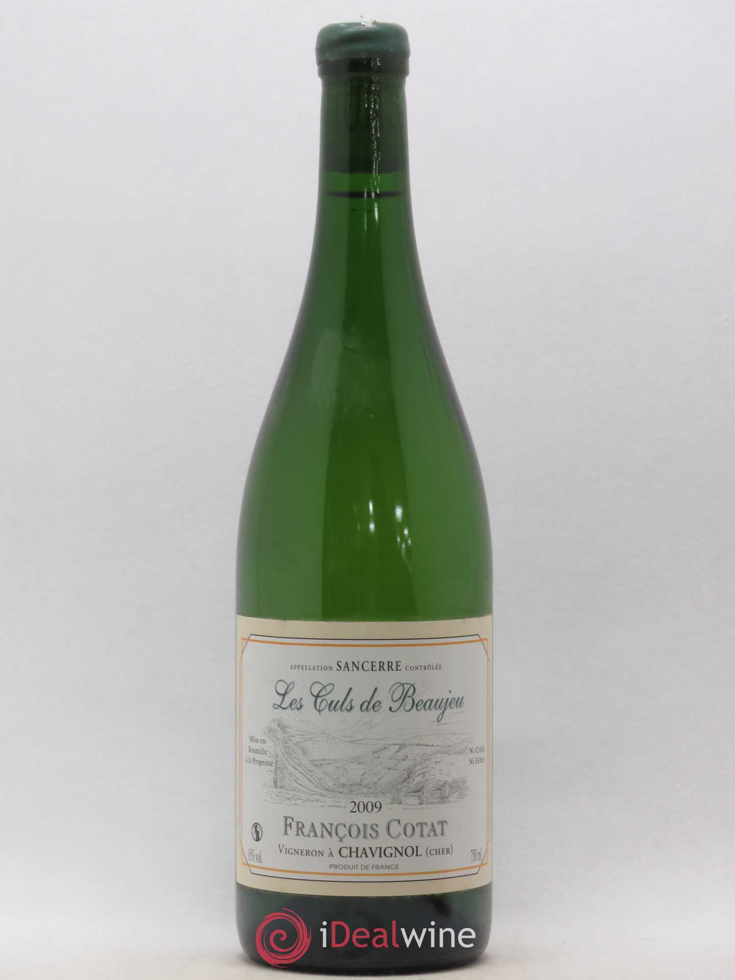 Sancerre Les Culs de Beaujeu François Cotat 2009 - Lot de 1 bouteille - 0