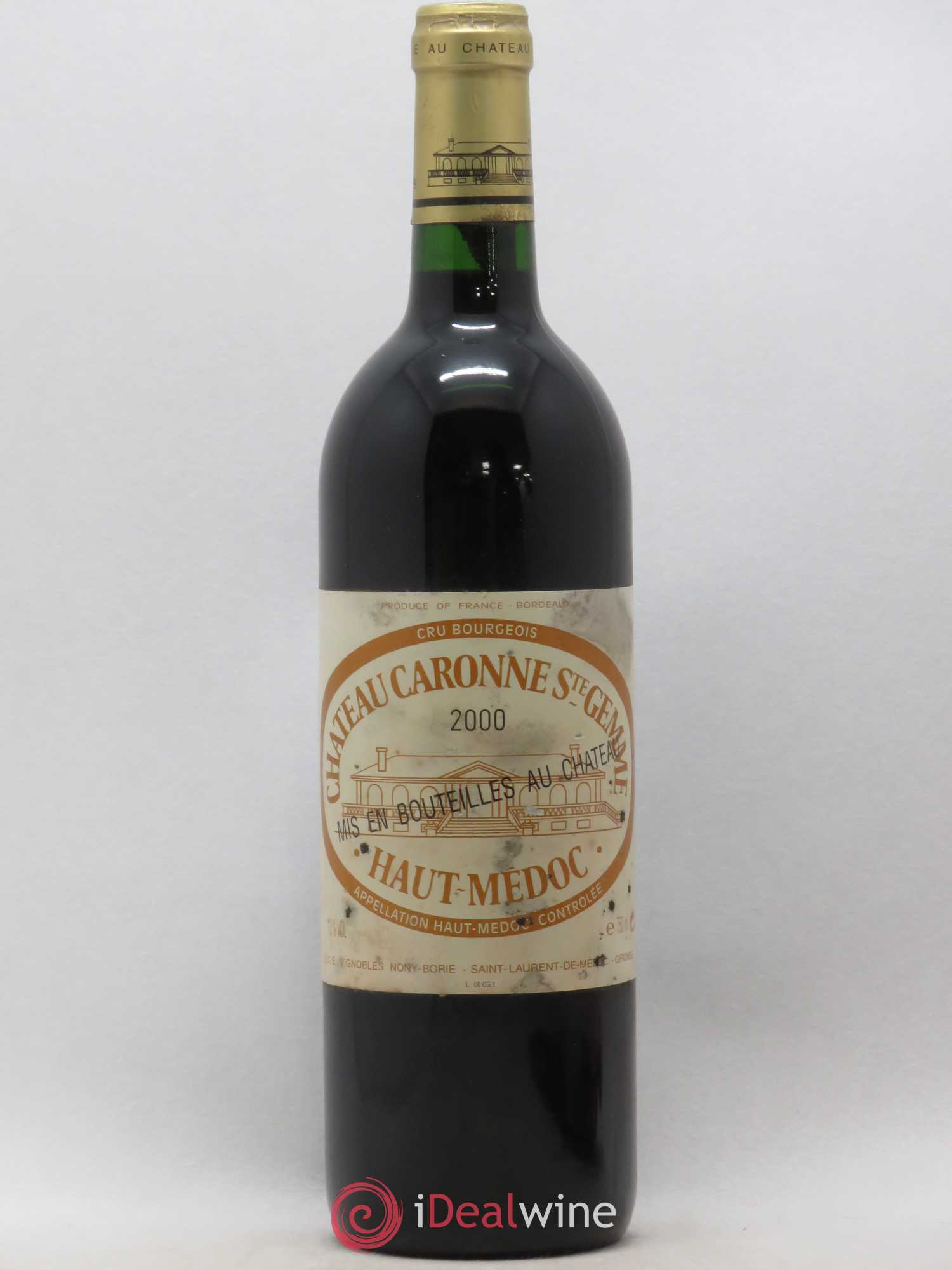 Château Caronne Sainte-Gemme Cru Bourgeois (sans prix de réserve) 2000 - Lot de 1 bouteille - 0