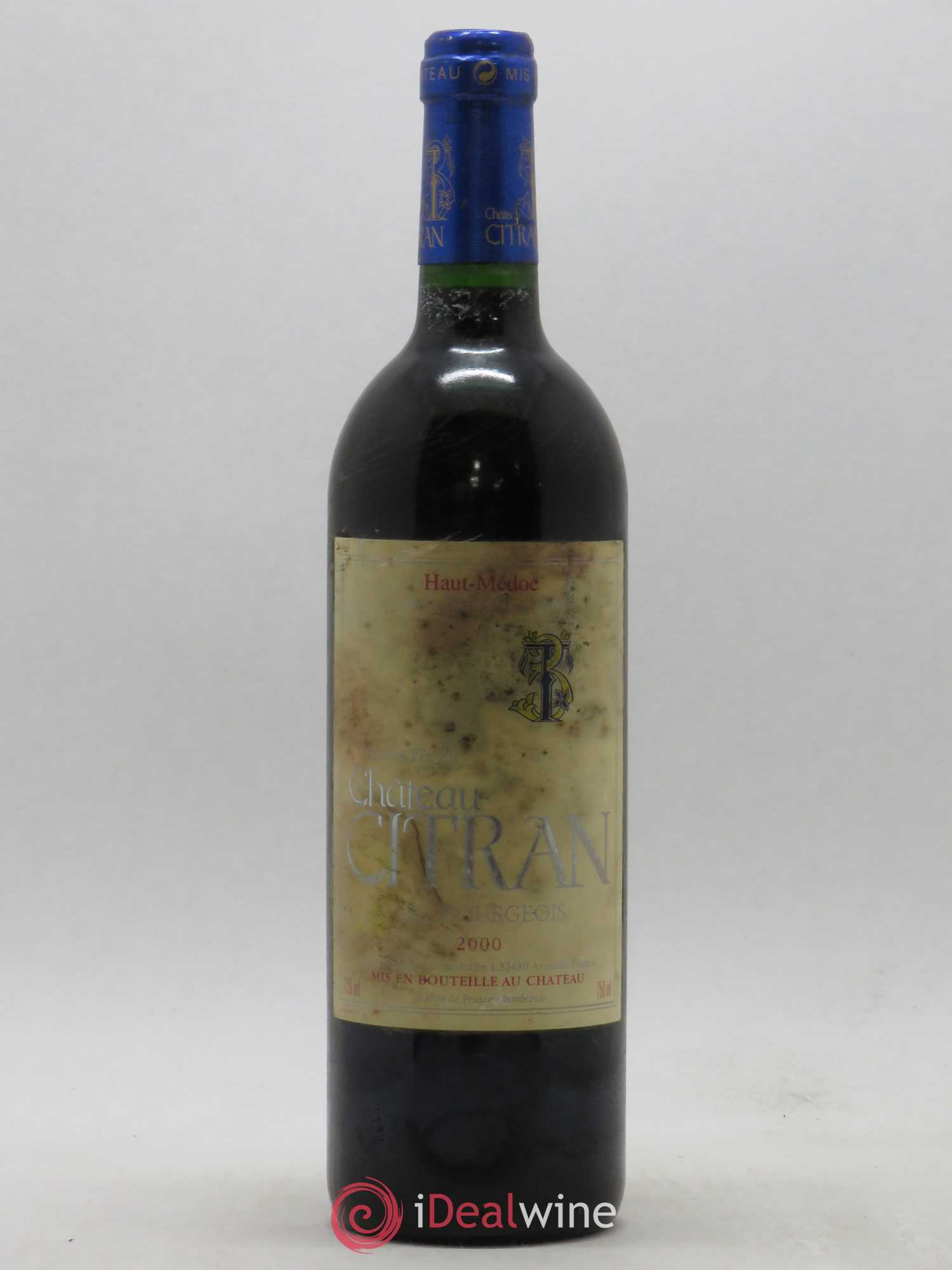Château Citran Cru Bourgeois (sans prix de réserve) 2000 - Lot de 1 bouteille - 0