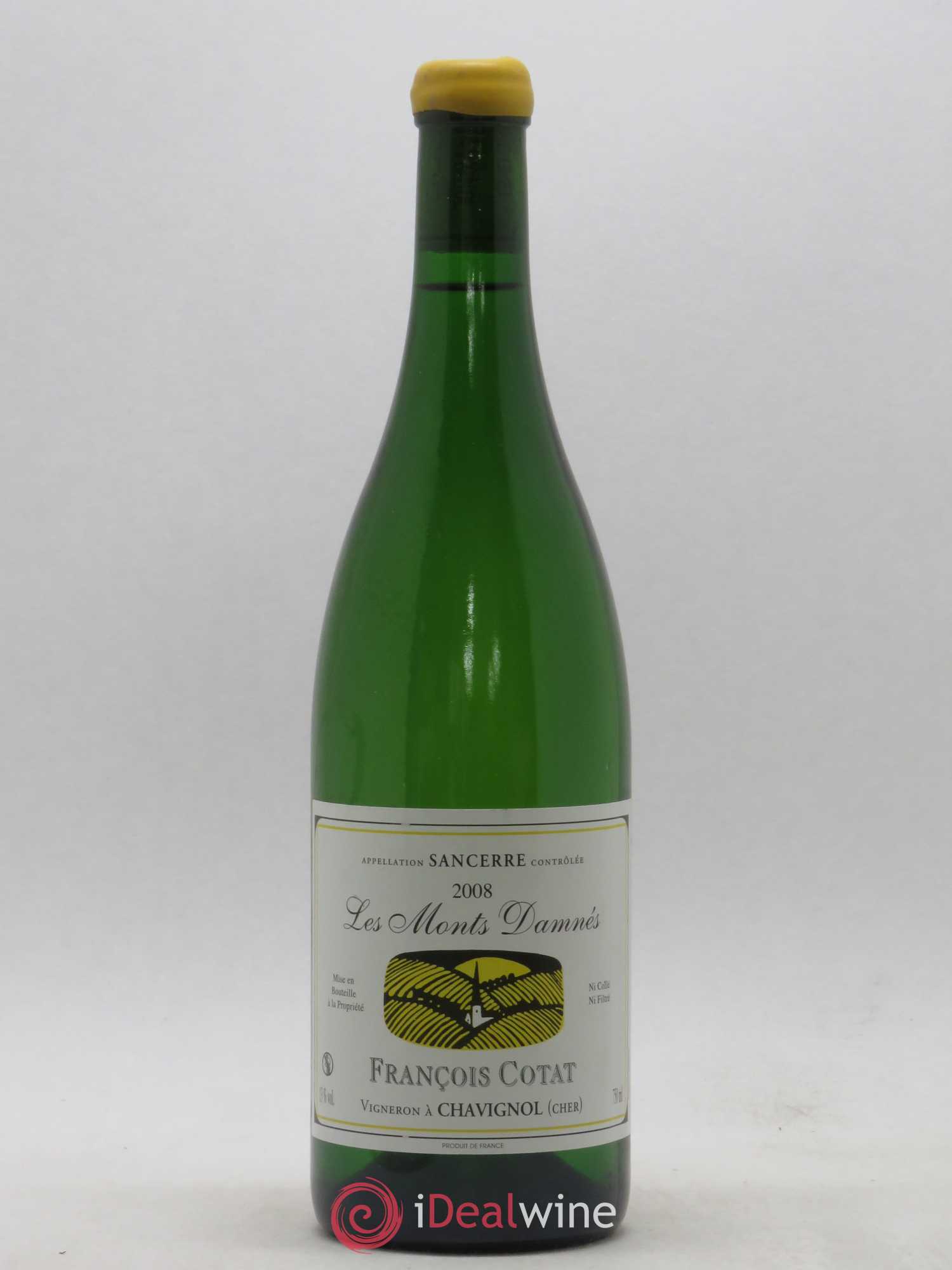 Sancerre Les Monts Damnés François Cotat 2008 - Lot de 1 bouteille - 0