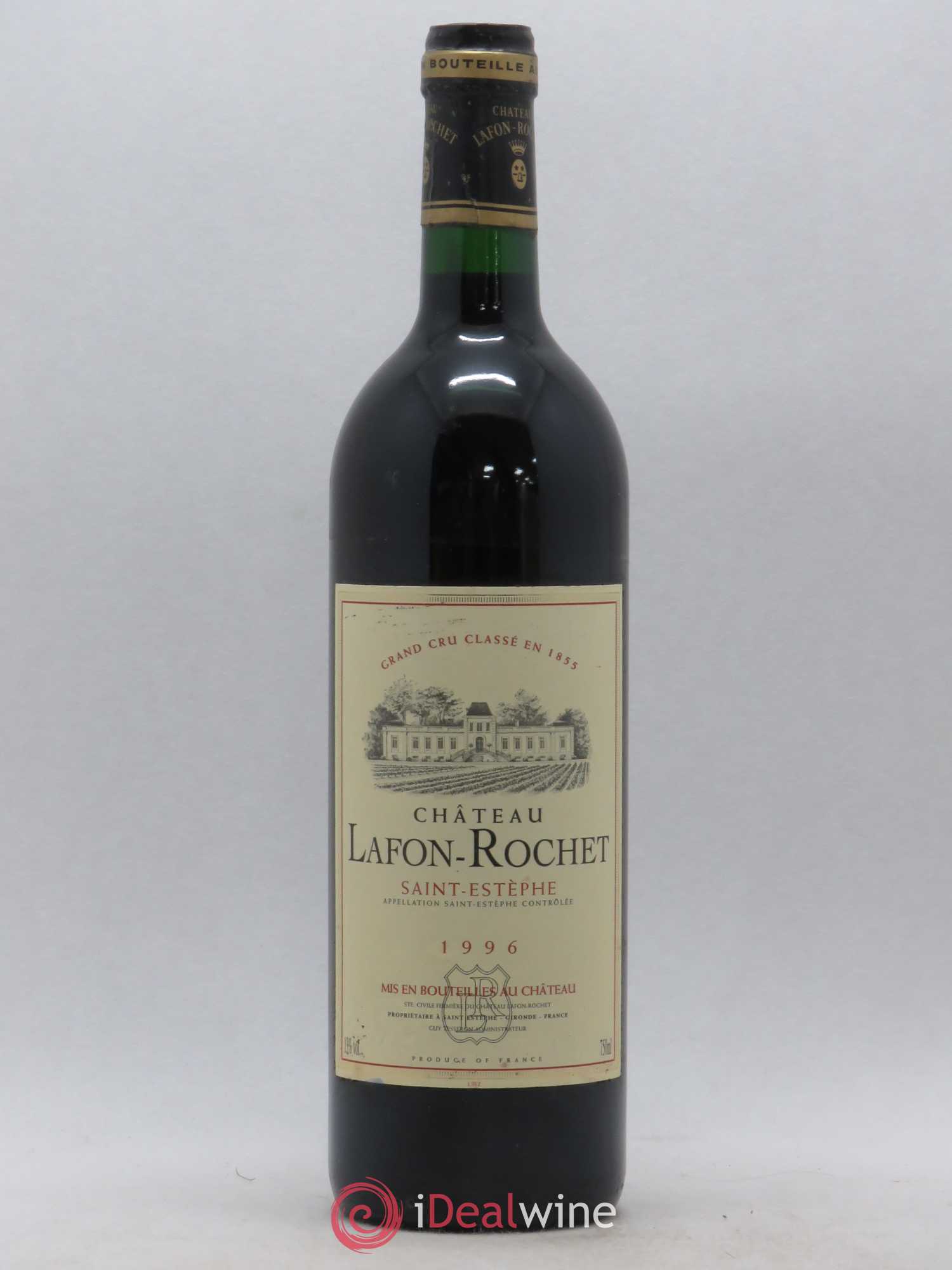 Château Lafon Rochet 4ème Grand Cru Classé 1996 - Lot de 1 bouteille - 0