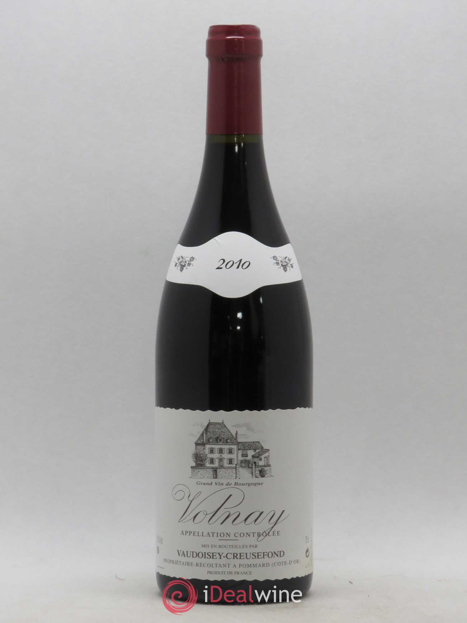 Volnay Vaudoisey-Creusefond 2010 - Lot de 1 bouteille - 0