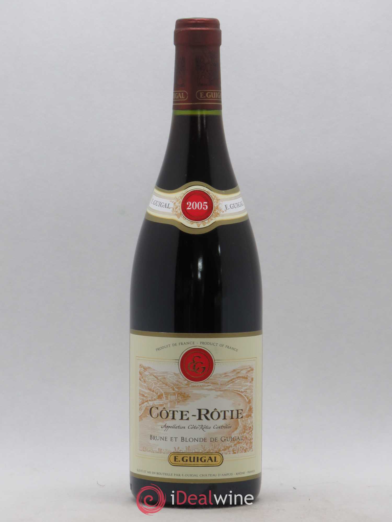 Côte-Rôtie Côtes Brune et Blonde Guigal 2005 - Lot de 1 bouteille - 0