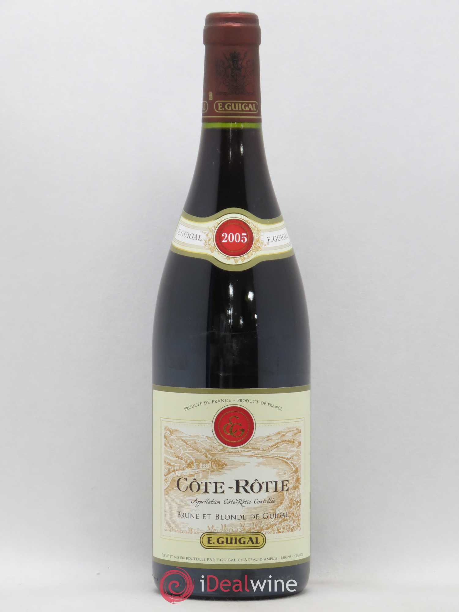 Côte-Rôtie Côtes Brune et Blonde Guigal 2005 - Lot de 1 bouteille - 0