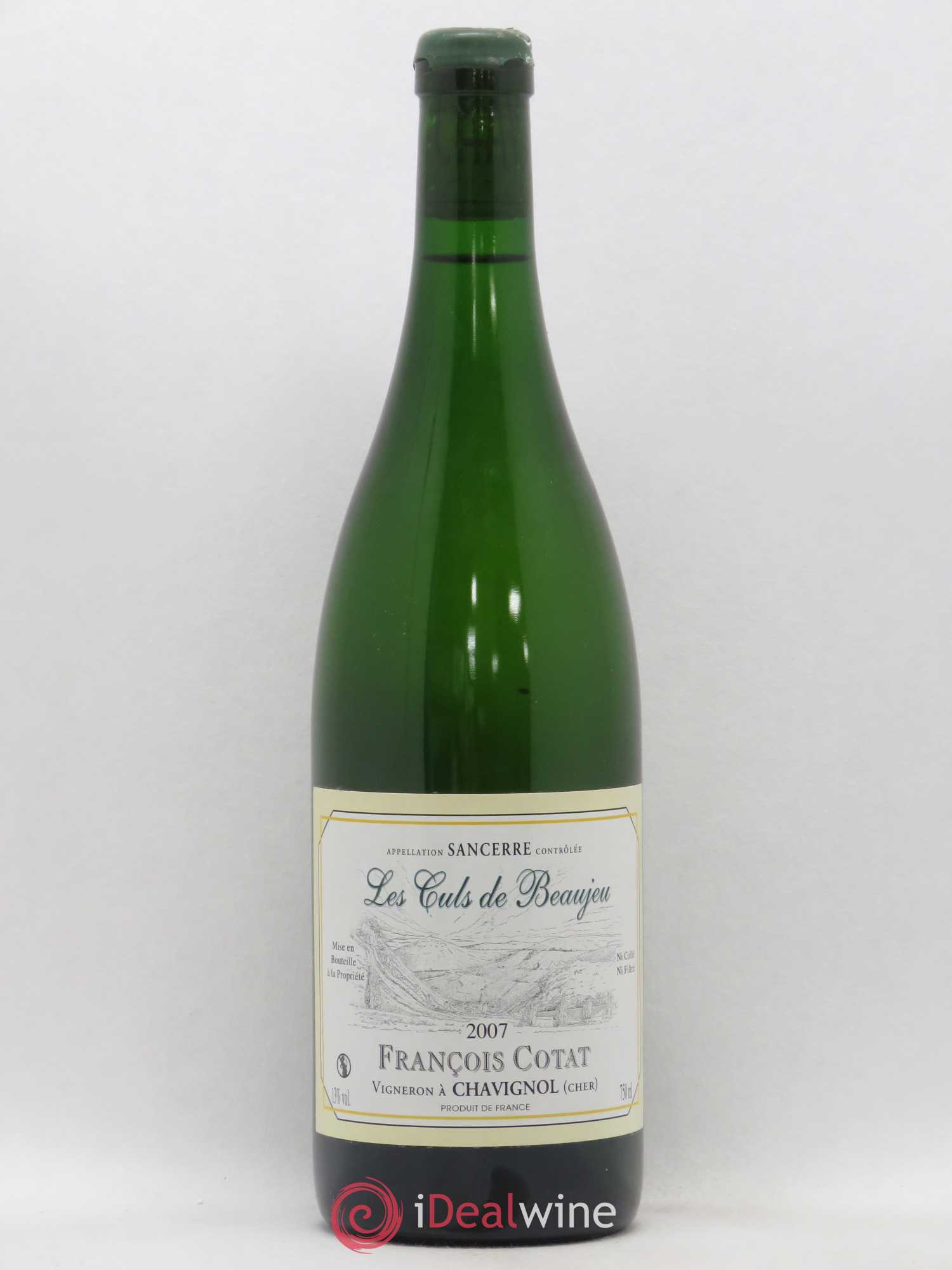Sancerre Les Culs de Beaujeu François Cotat 2007 - Lot de 1 bouteille - 0