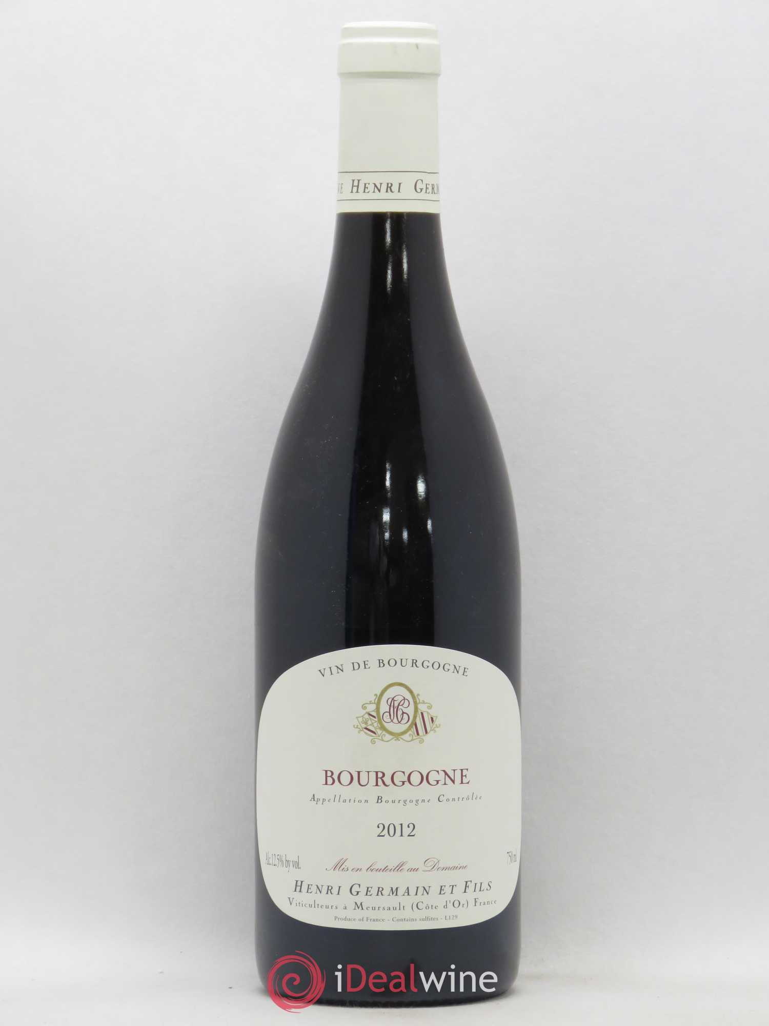 Bourgogne Henri Germain et Fils 2012 - Posten von 1 Flasche - 0