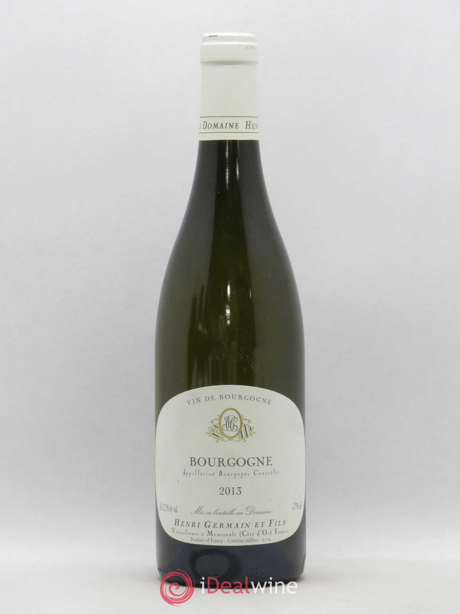 Bourgogne Henri Germain 2013 - Lot de 1 bouteille - 0