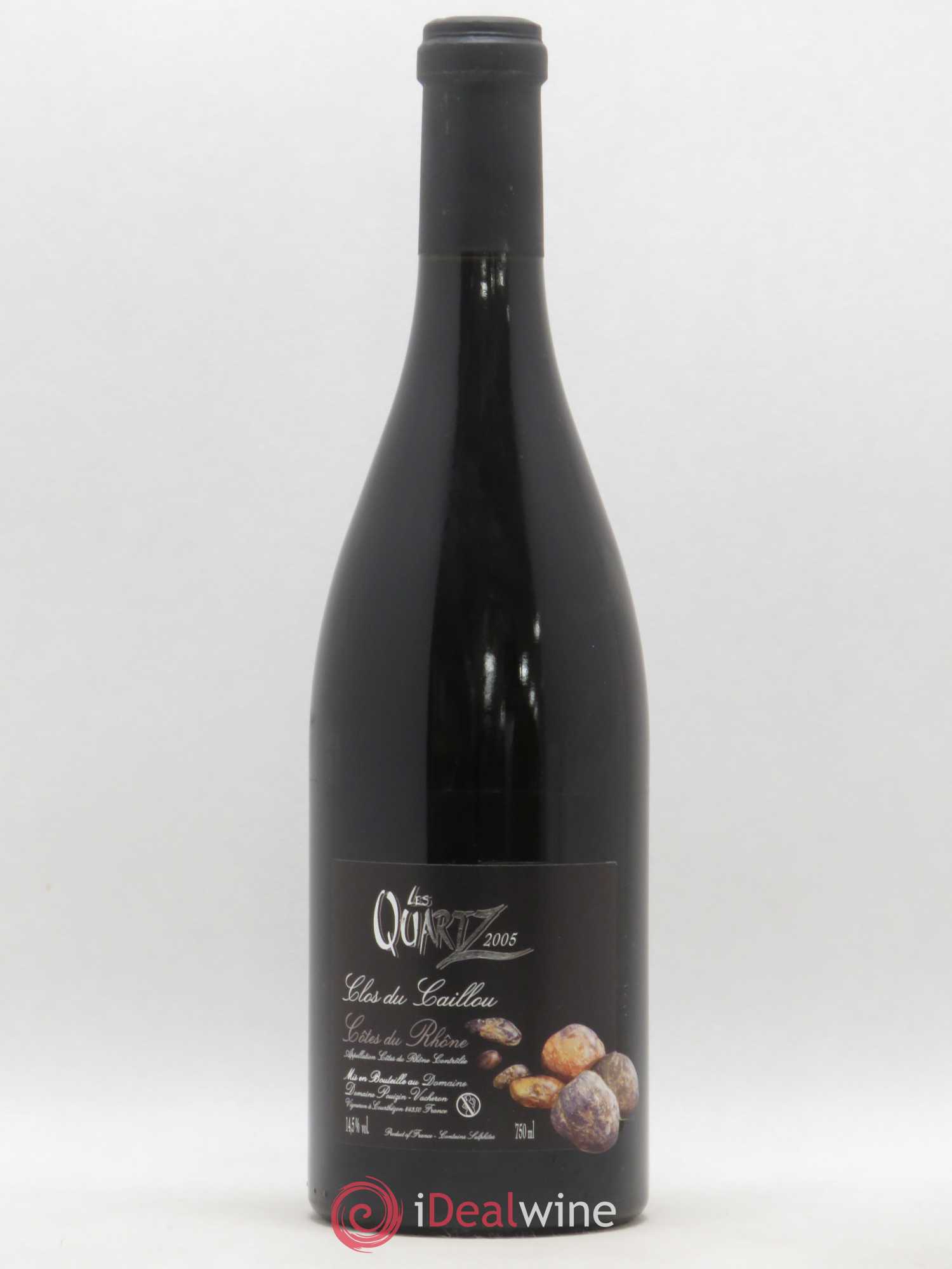 Côtes-du-Rhône Domaine Le Clos du Caillou Les Quartz Sylvie Vacheron (sans prix de réserve) 2005 - Posten von 1 Flasche - 0