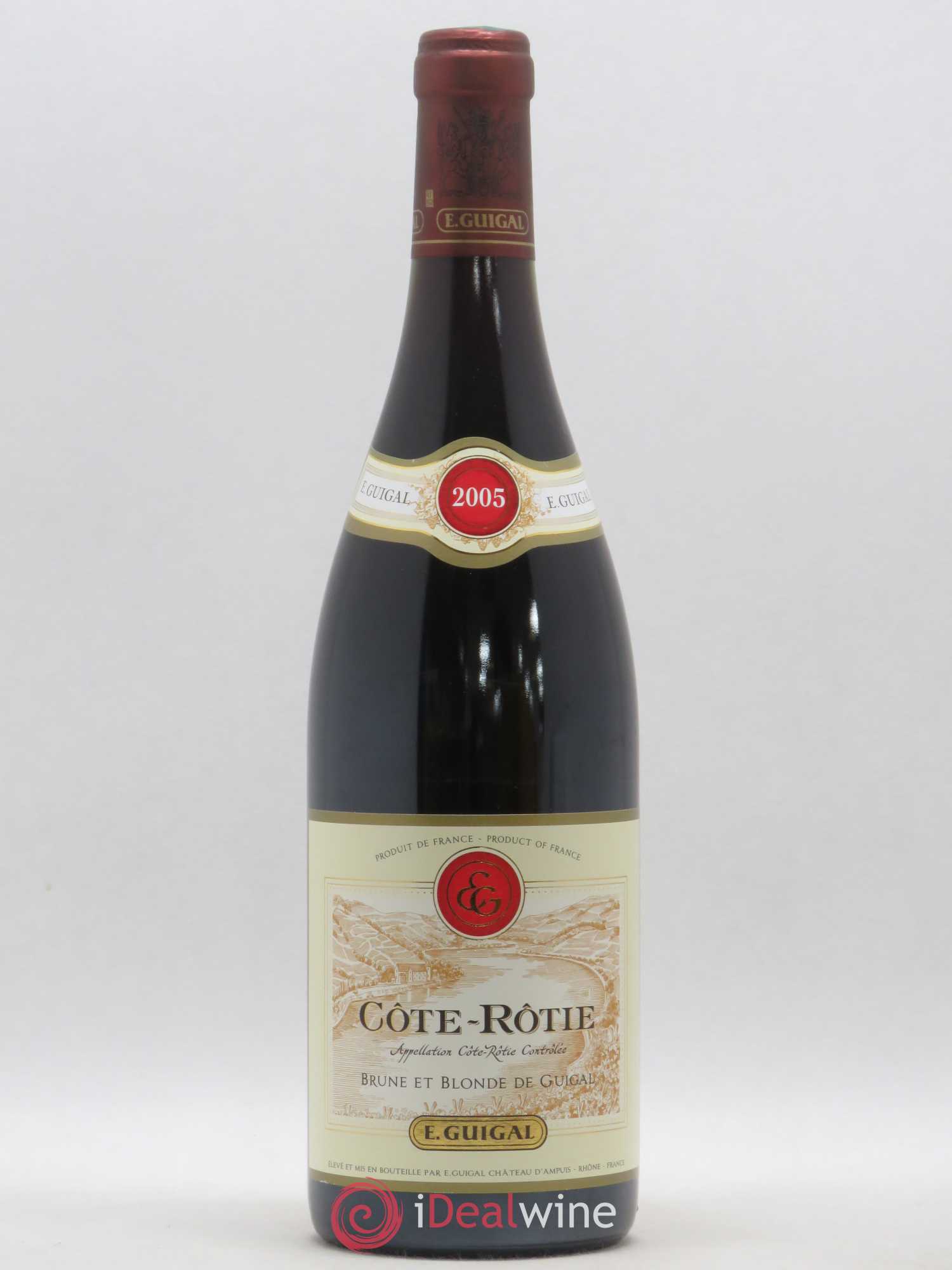 Côte-Rôtie Côtes Brune et Blonde Guigal 2005 - Lot de 1 bouteille - 0