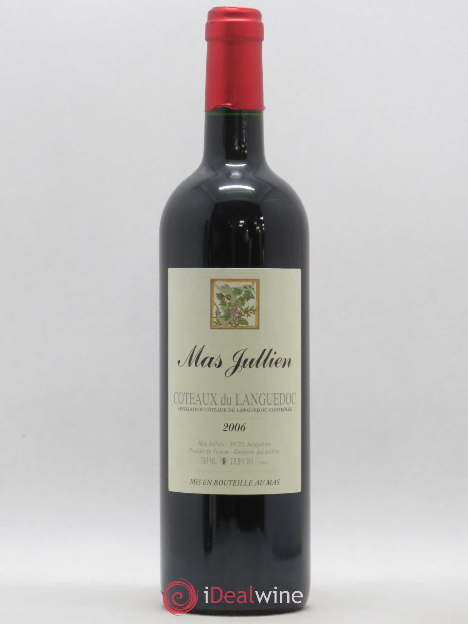 Terrasses du Larzac Mas Jullien Olivier Jullien 2006 - Lot de 1 bouteille - 0