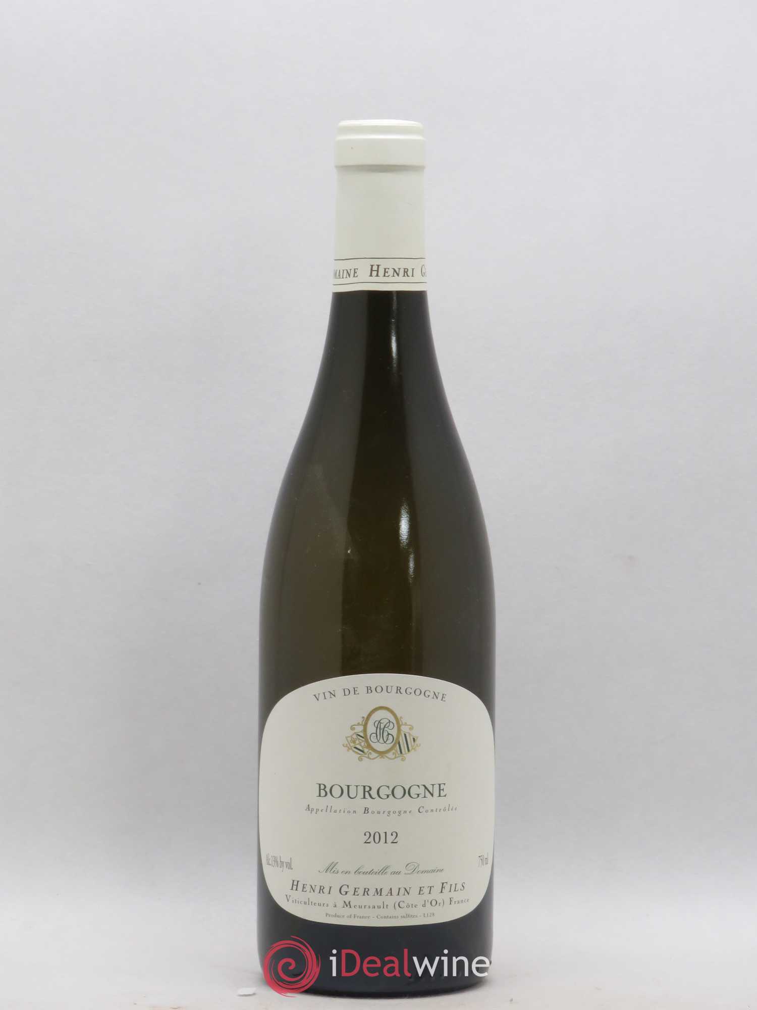 Bourgogne Henri Germain (sans prix de réserve) 2012 - Posten von 1 Flasche - 0