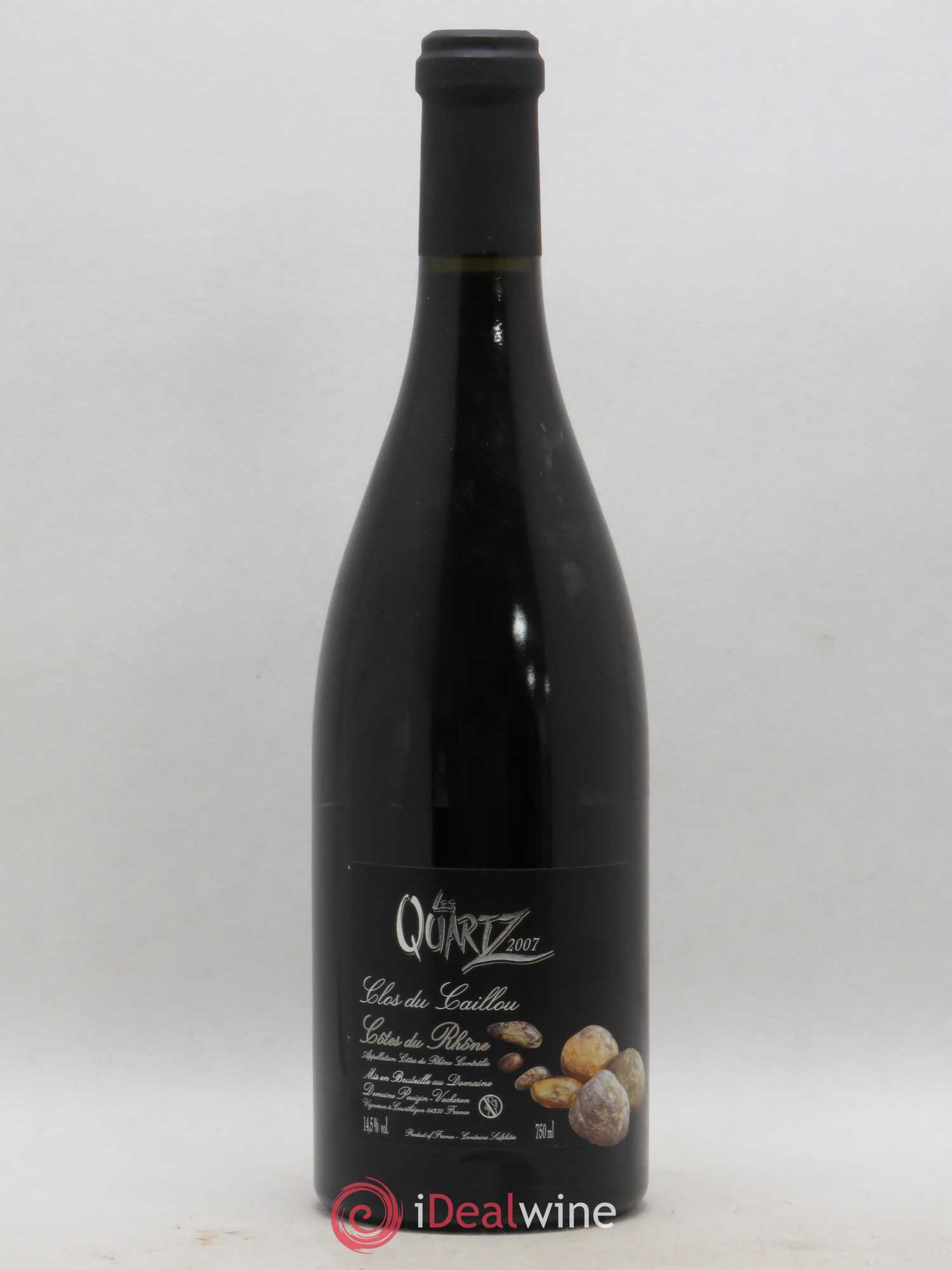 Côtes-du-Rhône Les Quartz Clos du Caillou (sans prix de réserve) 2007 - Posten von 1 Flasche - 0