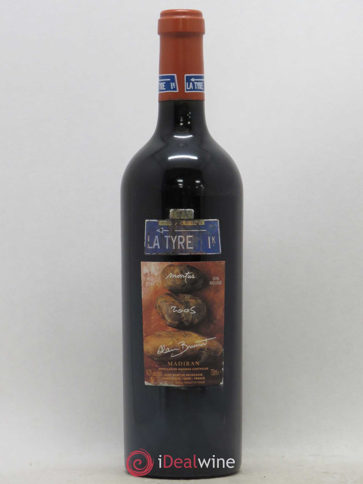 Madiran Château Montus-La Tyre Alain Brumont 2005 - Lot de 1 bouteille - 0