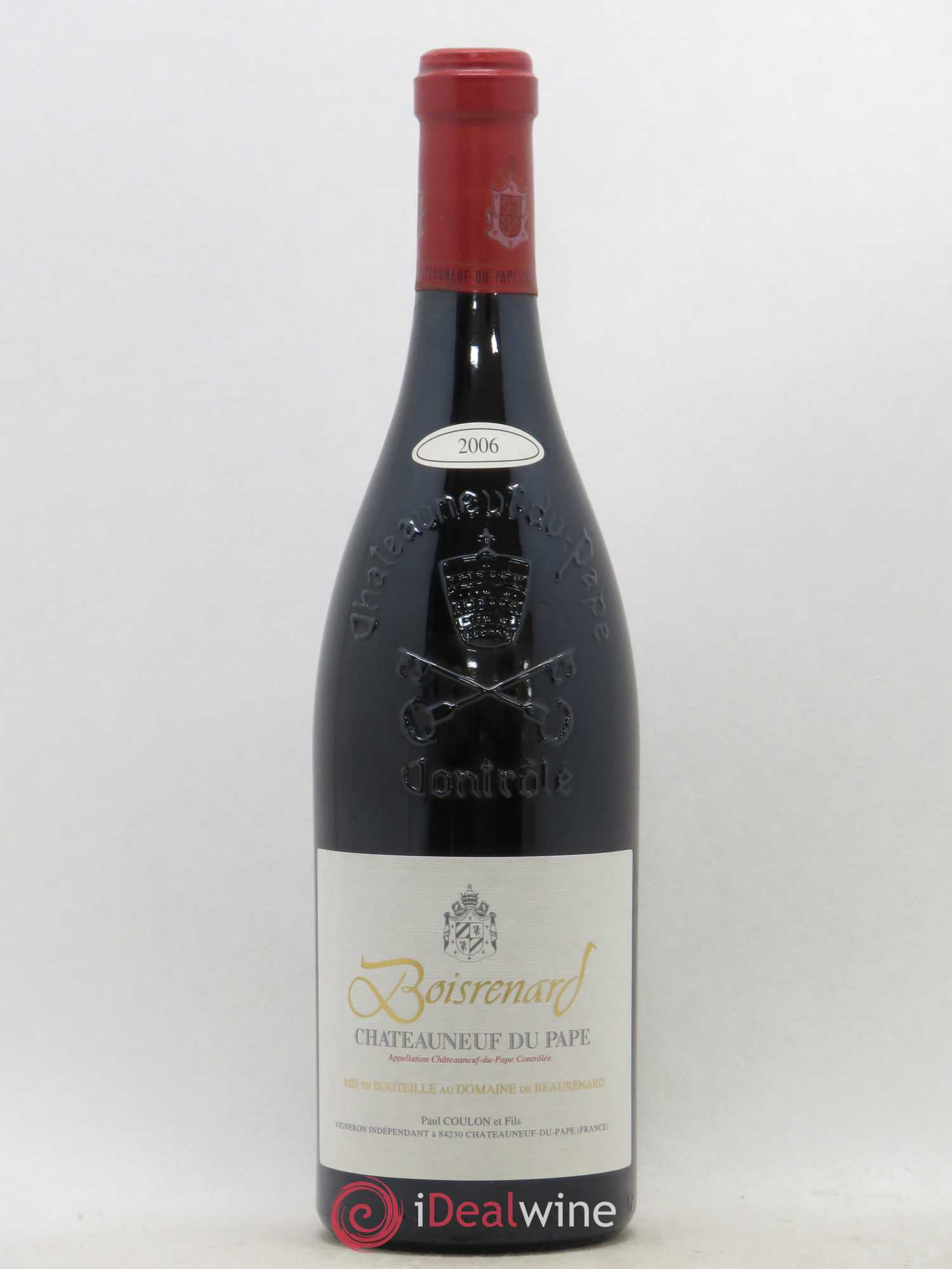 Châteauneuf-du-Pape Cuvée Boisrenard Beaurenard (Domaine de) 2006 - Lot de 1 bouteille - 0