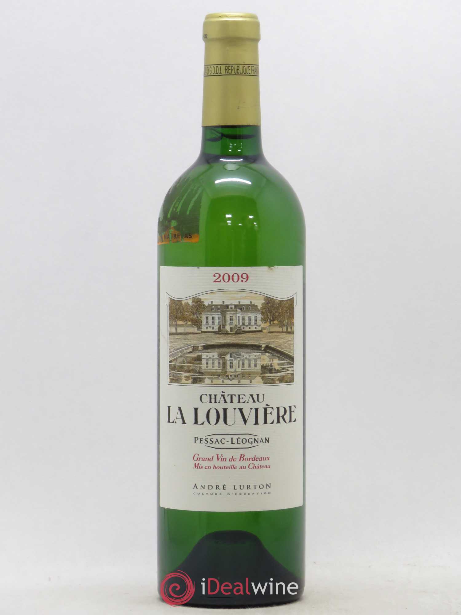 Château la Louvière (senza prezzo di riserva) 2009 - Lotto di 1 bottiglia - 0