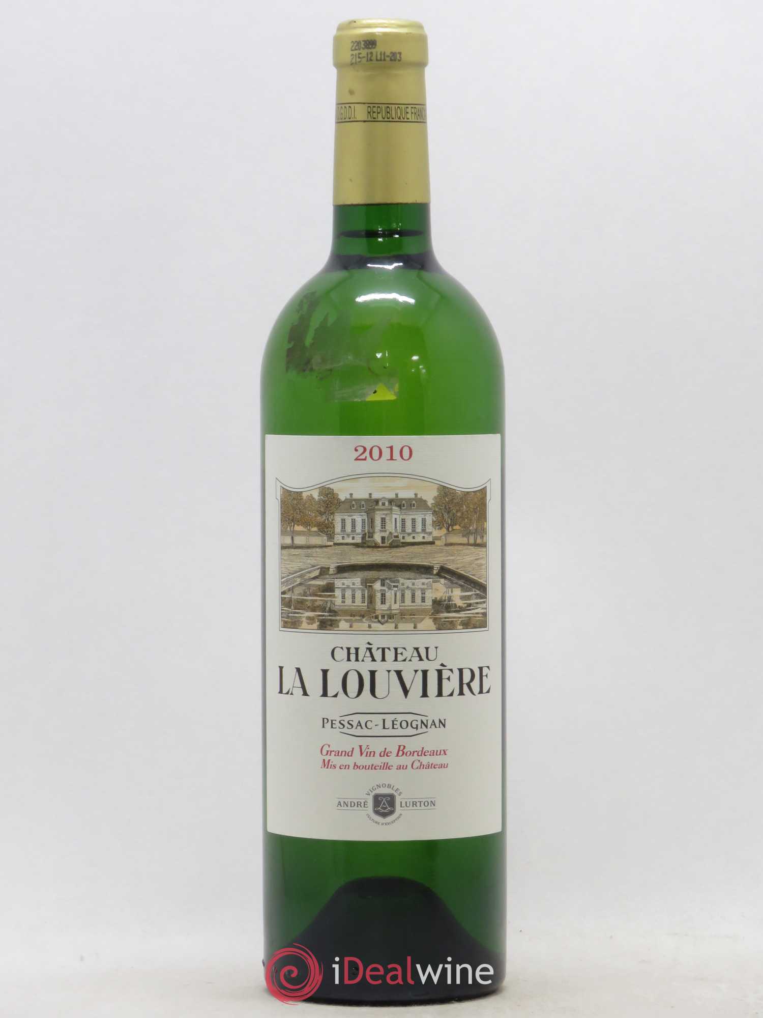 Château la Louvière (sans prix de réserve) 2010 - Lot de 1 bouteille - 0