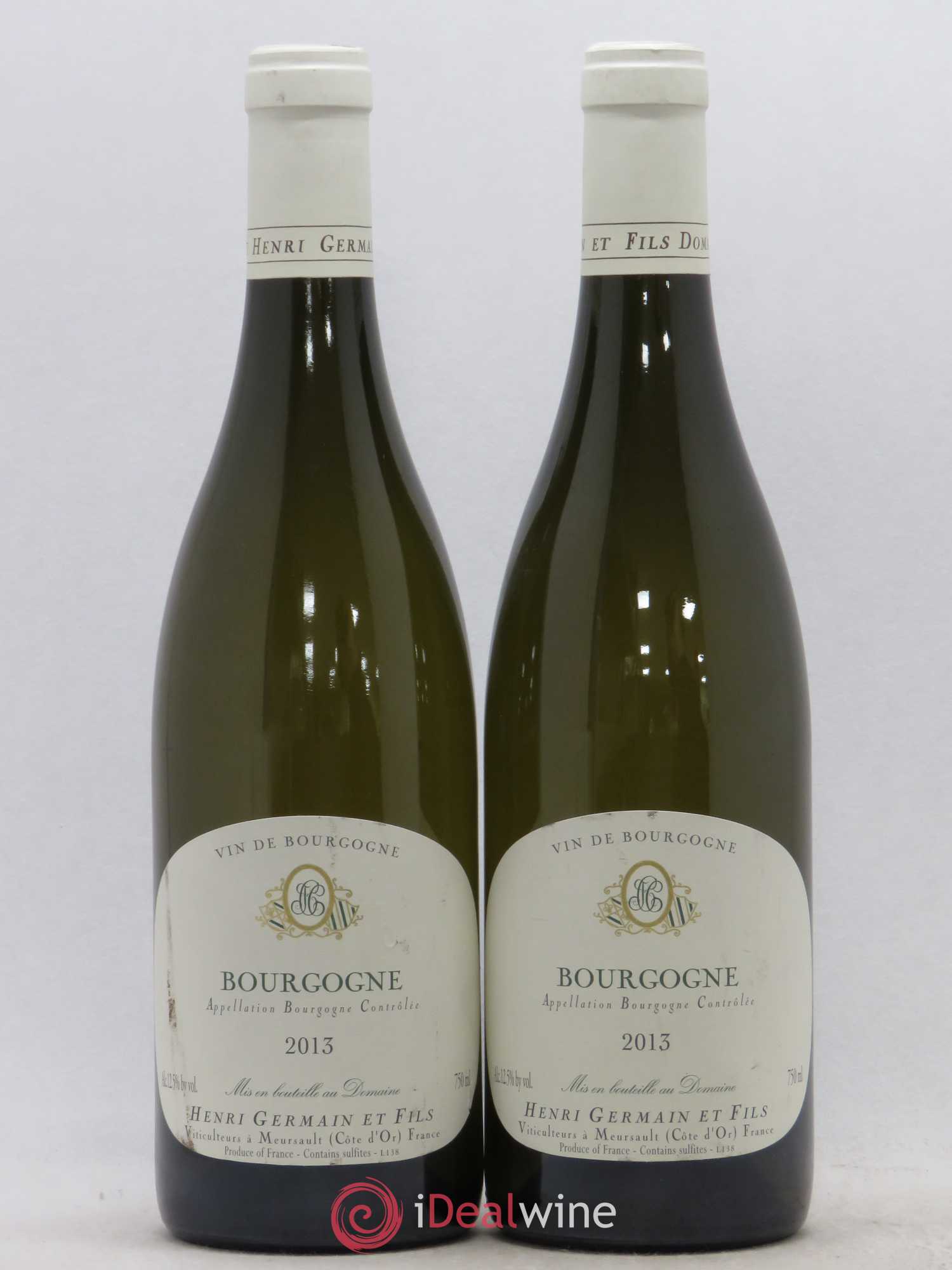 Bourgogne Henri Germain 2013 - Lot de 2 bouteilles - 0