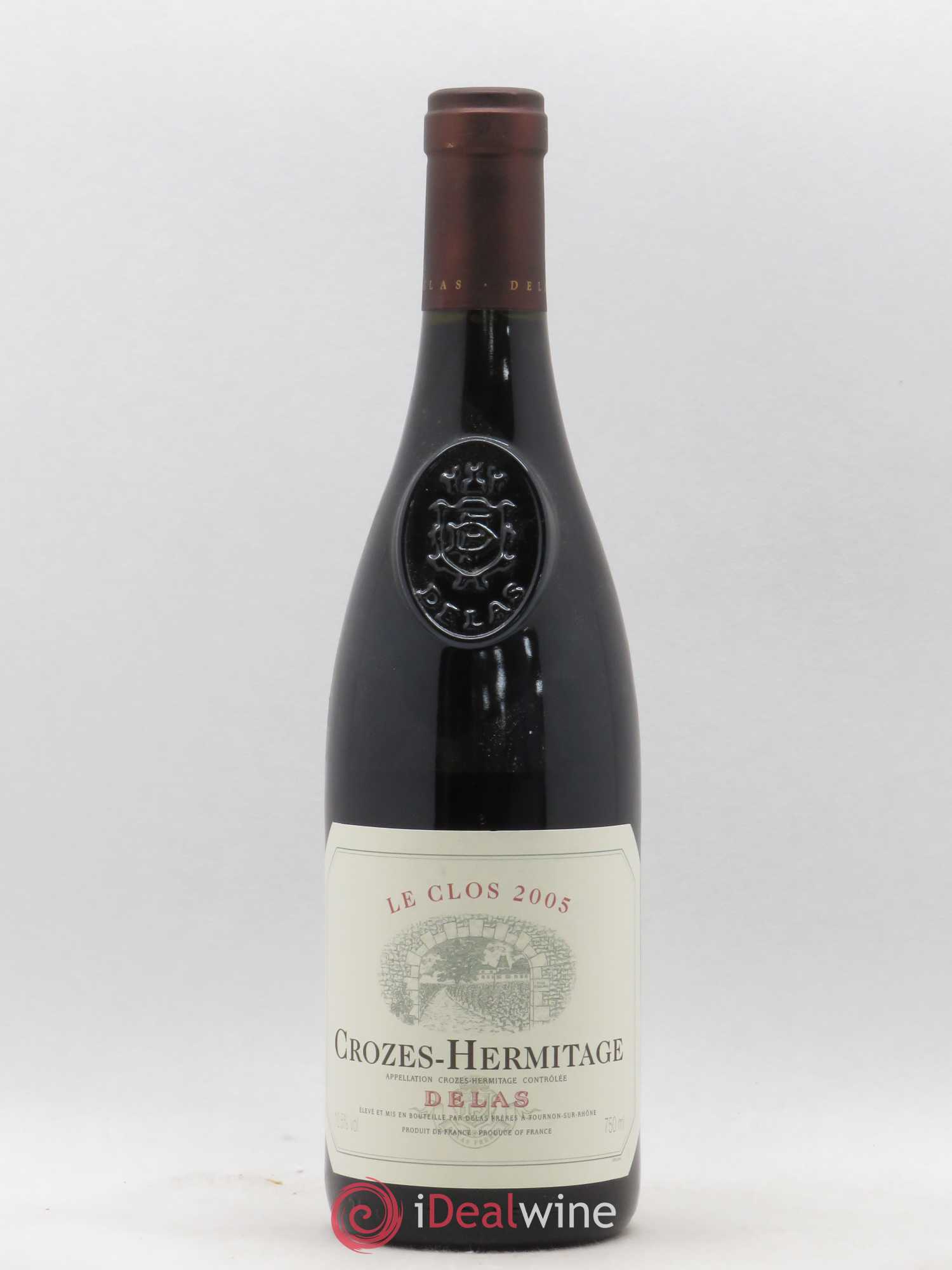 Crozes-Hermitage Le Clos Delas Frères 2005 - Lot de 1 bouteille - 0