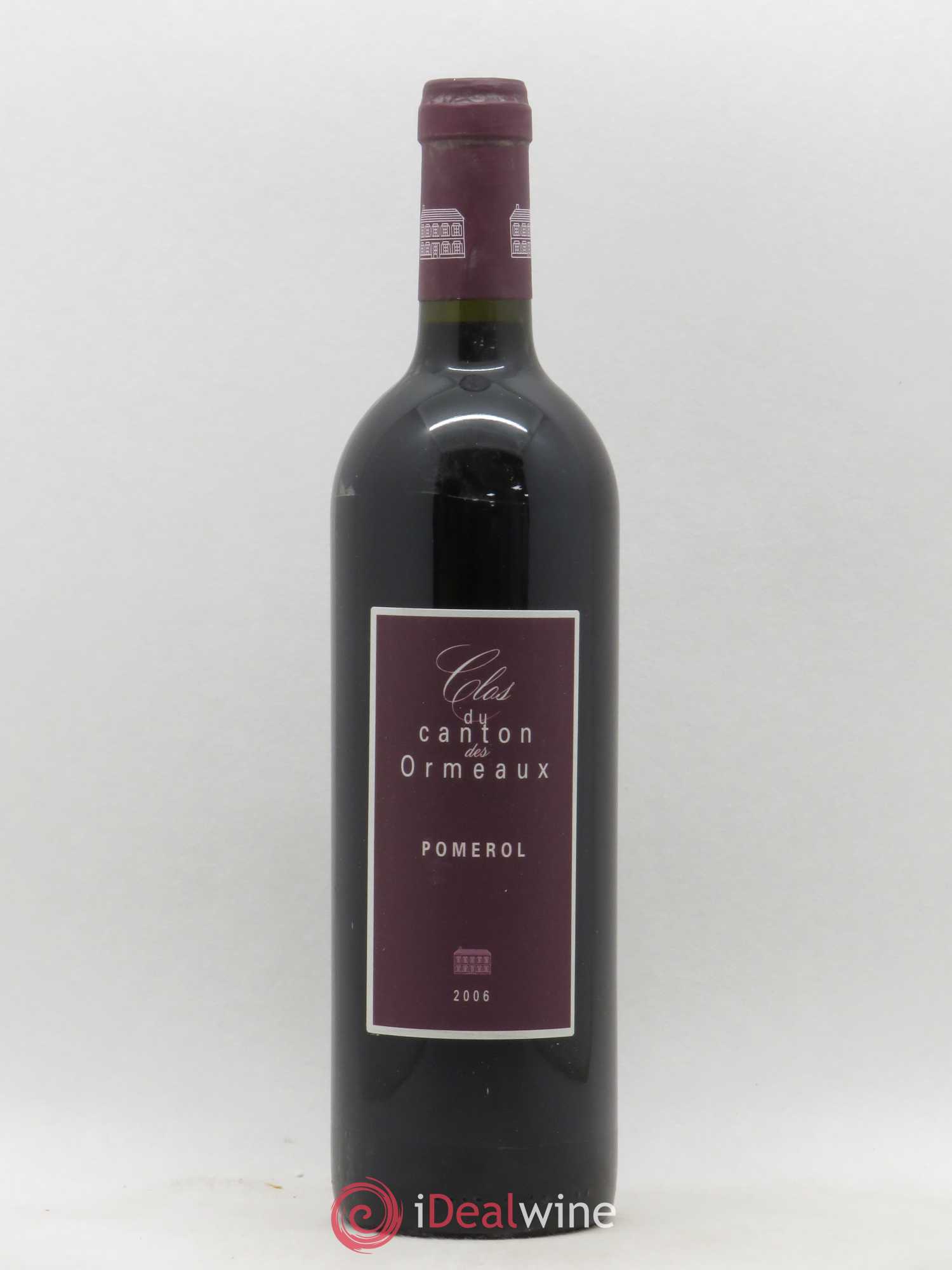 Pomerol Clos du Canton des Ormeaux 2006 - Posten von 1 Flasche - 0