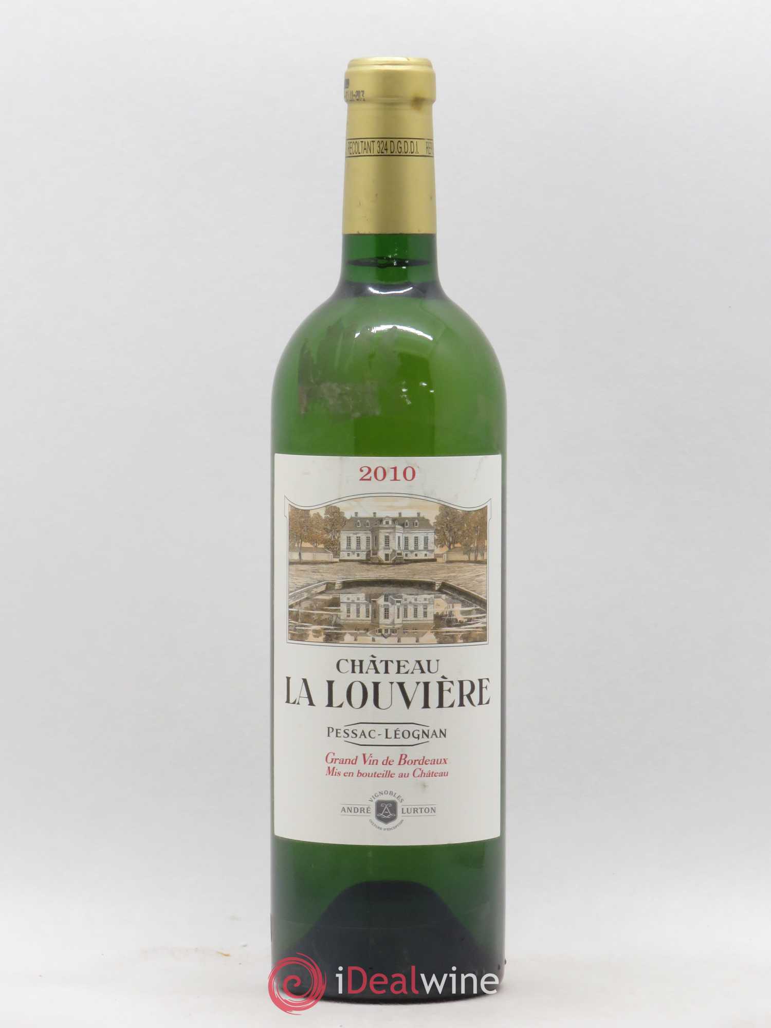 Château la Louvière 2010 - Lot de 1 bouteille - 0