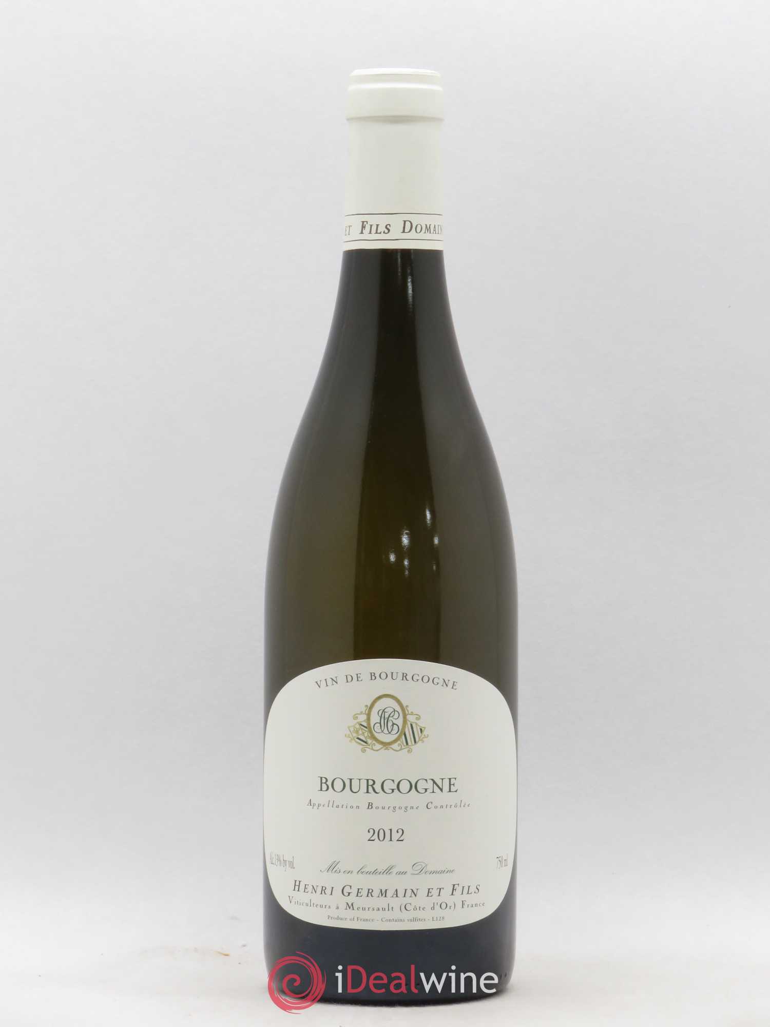 Bourgogne Henri Germain 2012 - Lot de 1 bouteille - 0
