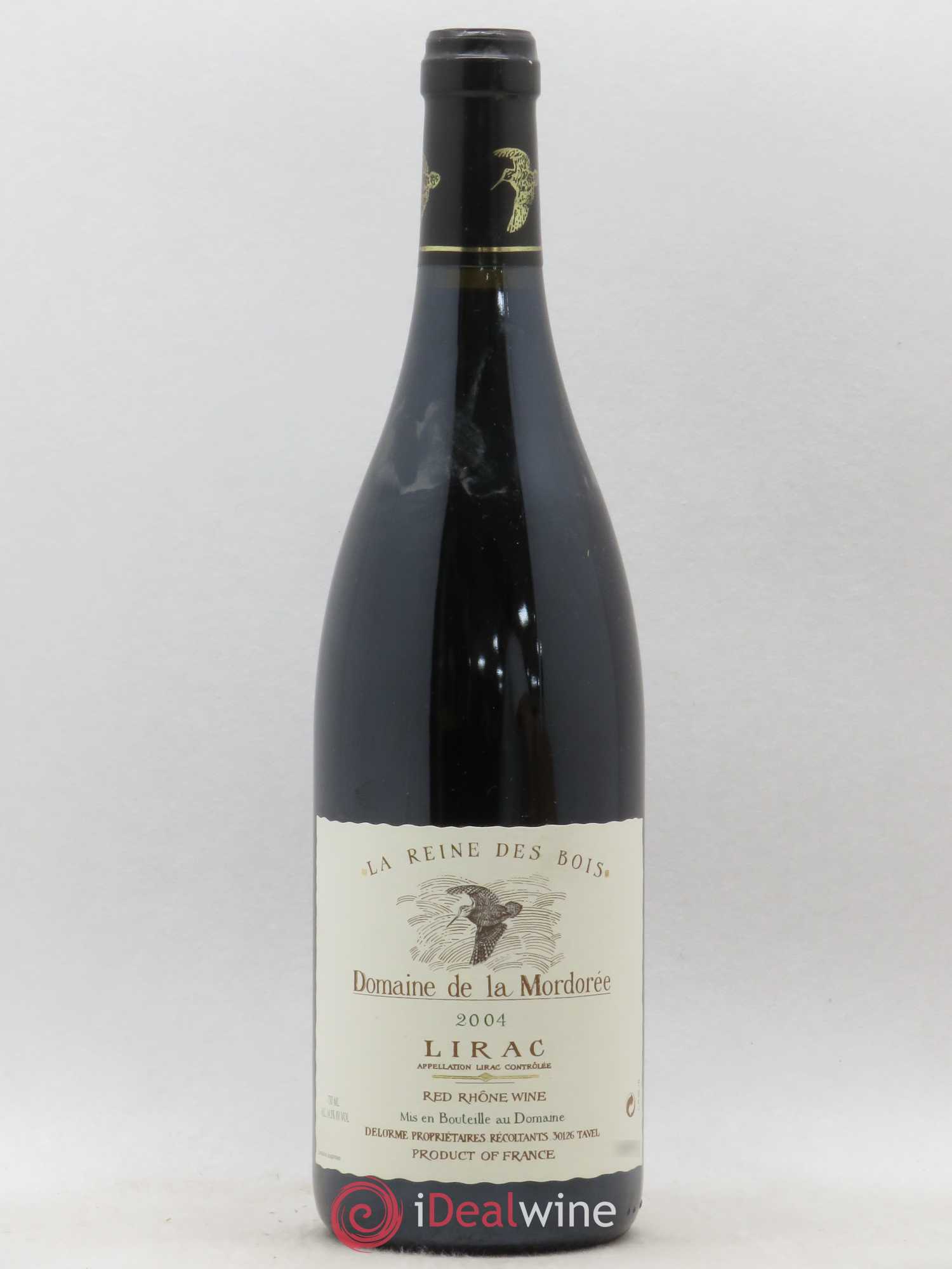 Lirac Cuvée Reine des Bois La Mordorée (Domaine de) 2004 - Lot de 1 bouteille - 0