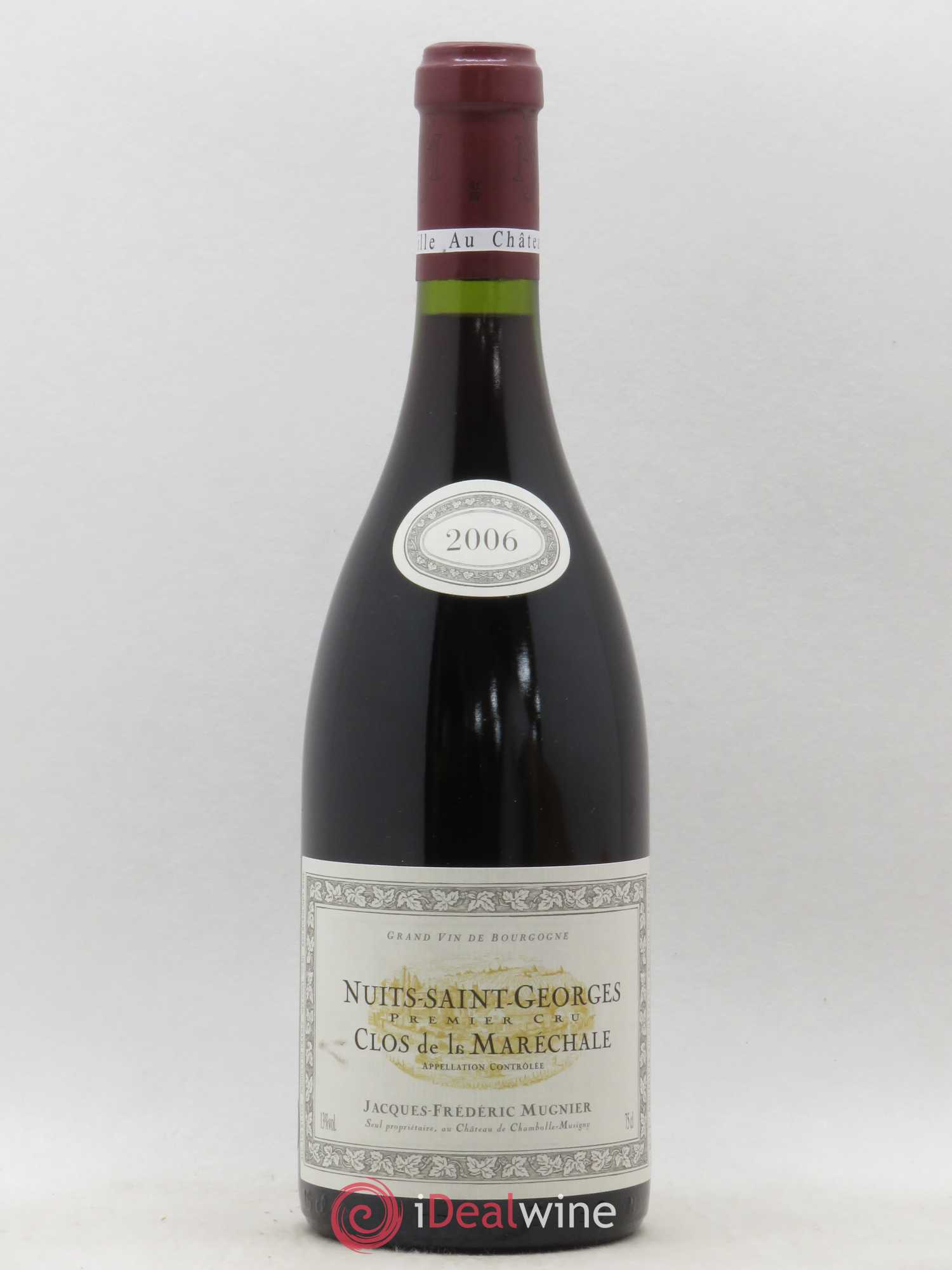 Nuits-Saint-Georges 1er Cru Clos de La Maréchale Jacques-Frédéric Mugnier 2006 - Lot de 1 bouteille - 0