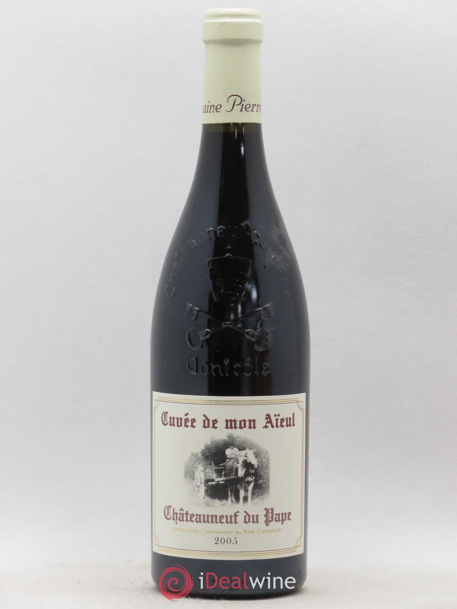 Châteauneuf-du-Pape Cuvée de mon Aïeul Pierre Usseglio & Fils 2005 - Lot de 1 bouteille - 0