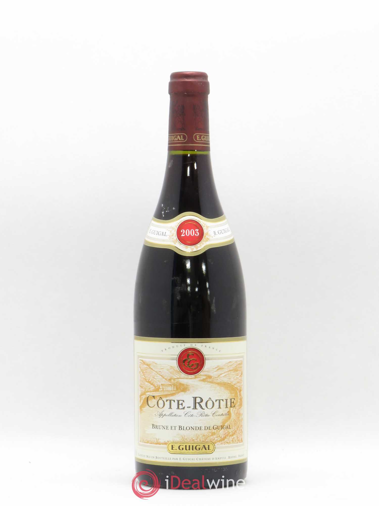 Côte-Rôtie Côtes Brune et Blonde Guigal 2003 - Lot de 1 bouteille - 0