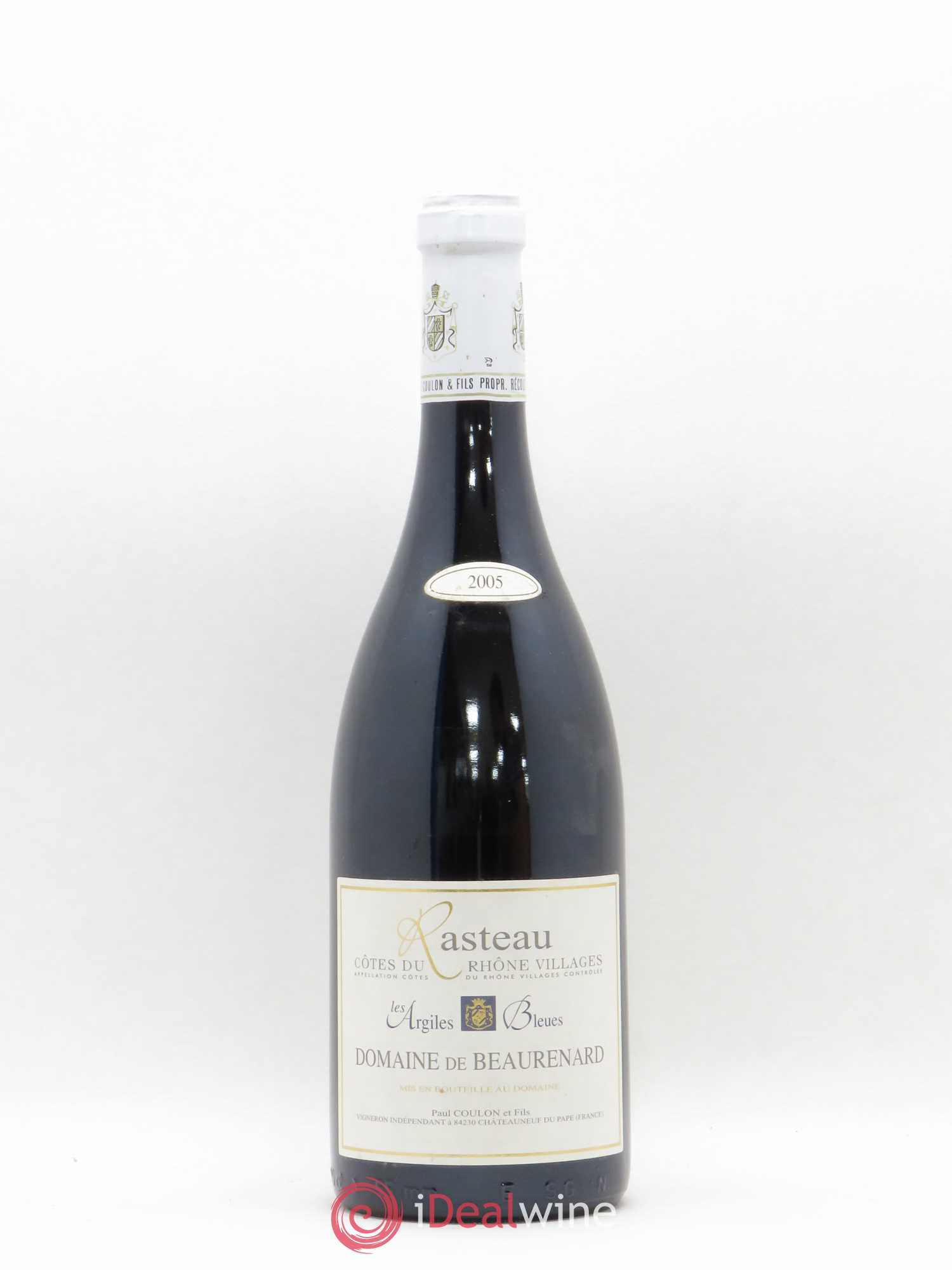 Rasteau Argiles Bleues Beaurenard (Domaine de) 2005 - Lot de 1 bouteille - 0