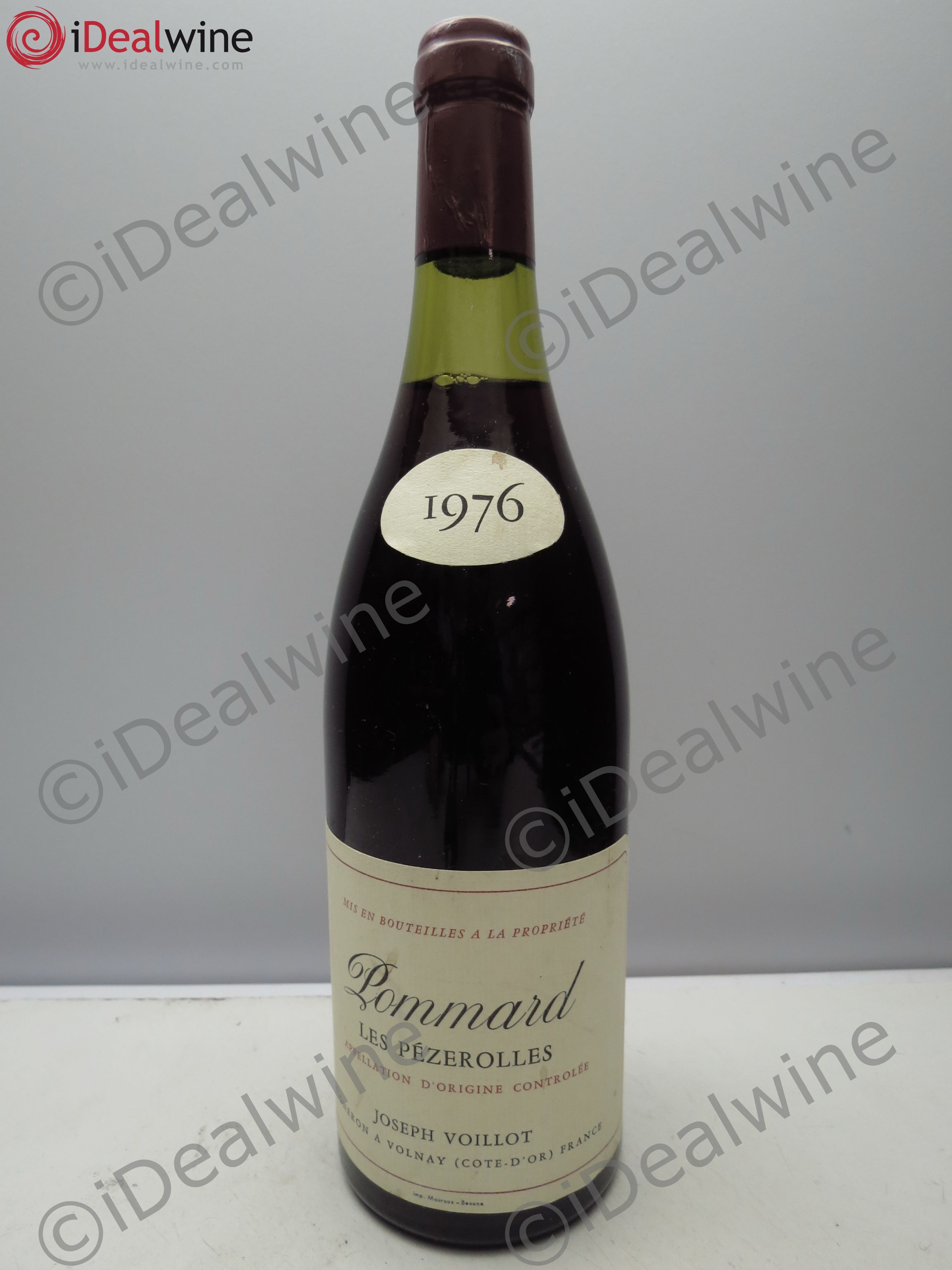 Pommard 1er Cru J.Voillot 1976 - Posten von 1 Flasche - 0