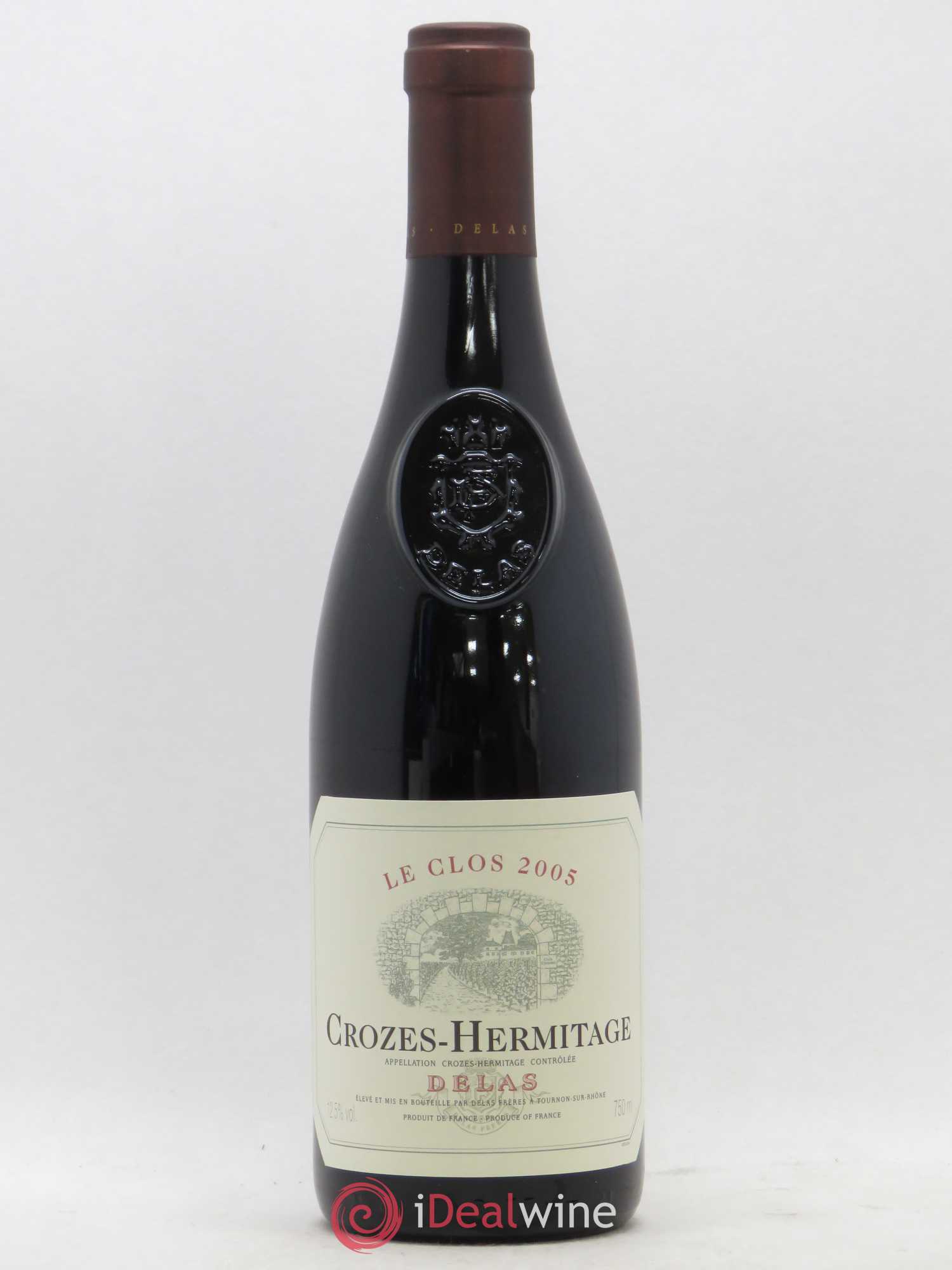 Crozes-Hermitage Le Clos Delas Frères 2005 - Lot de 1 bouteille - 0