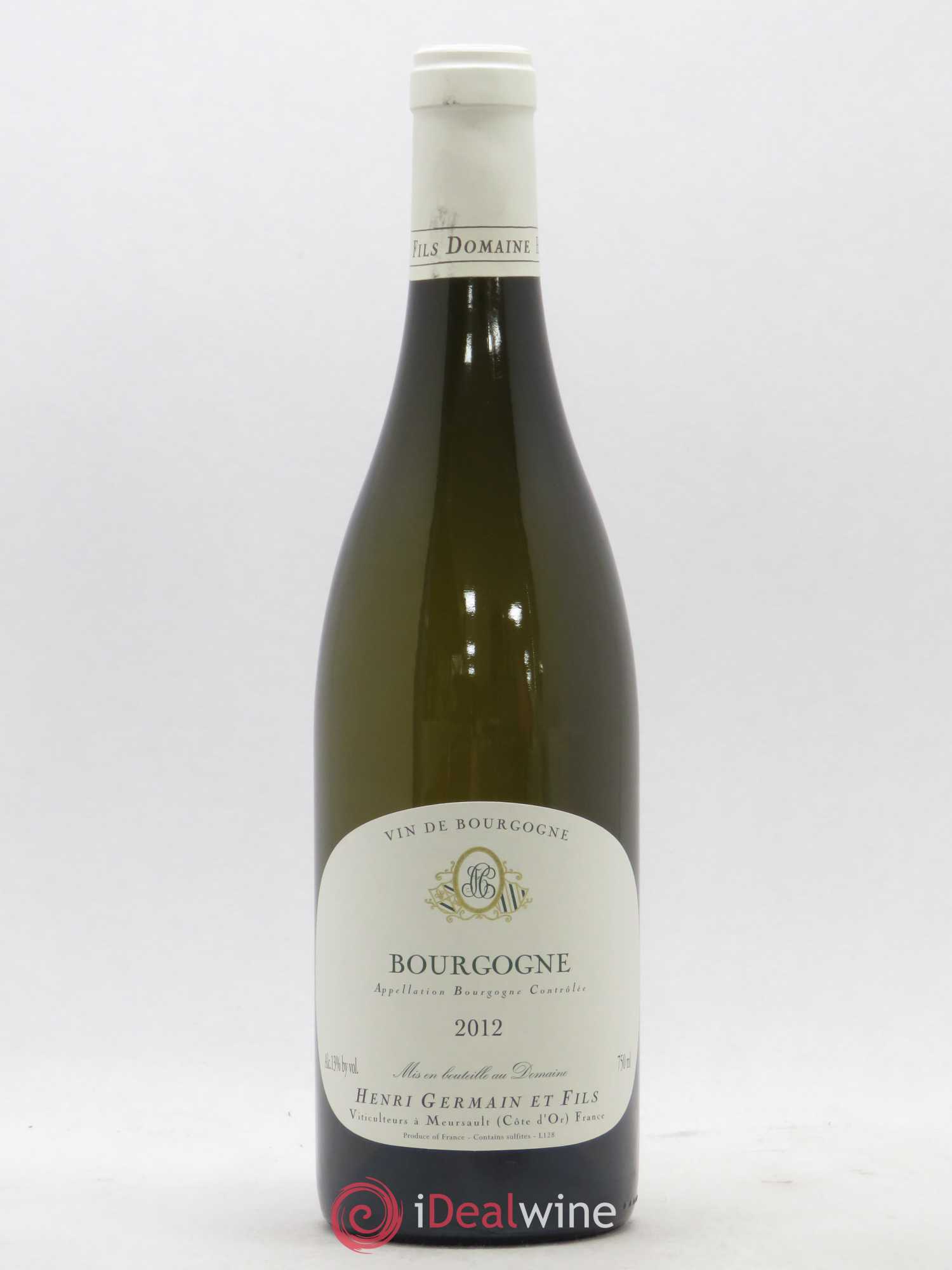 Bourgogne Henri Germain 2012 - Lot de 1 bouteille - 0