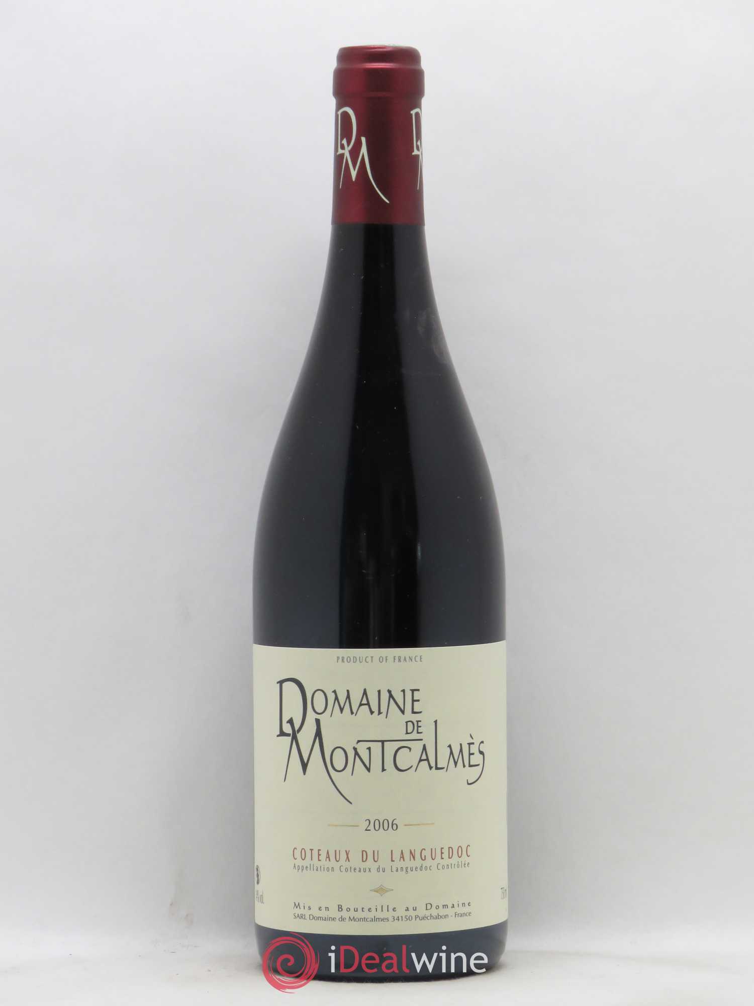 Terrasses du Larzac Domaine de Montcalmès Frédéric Pourtalié 2006 - Lot de 1 bouteille - 0